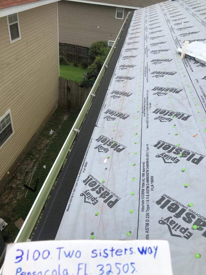 Residential Roofing Installation using IKO Shingles by Antoine Building Company
