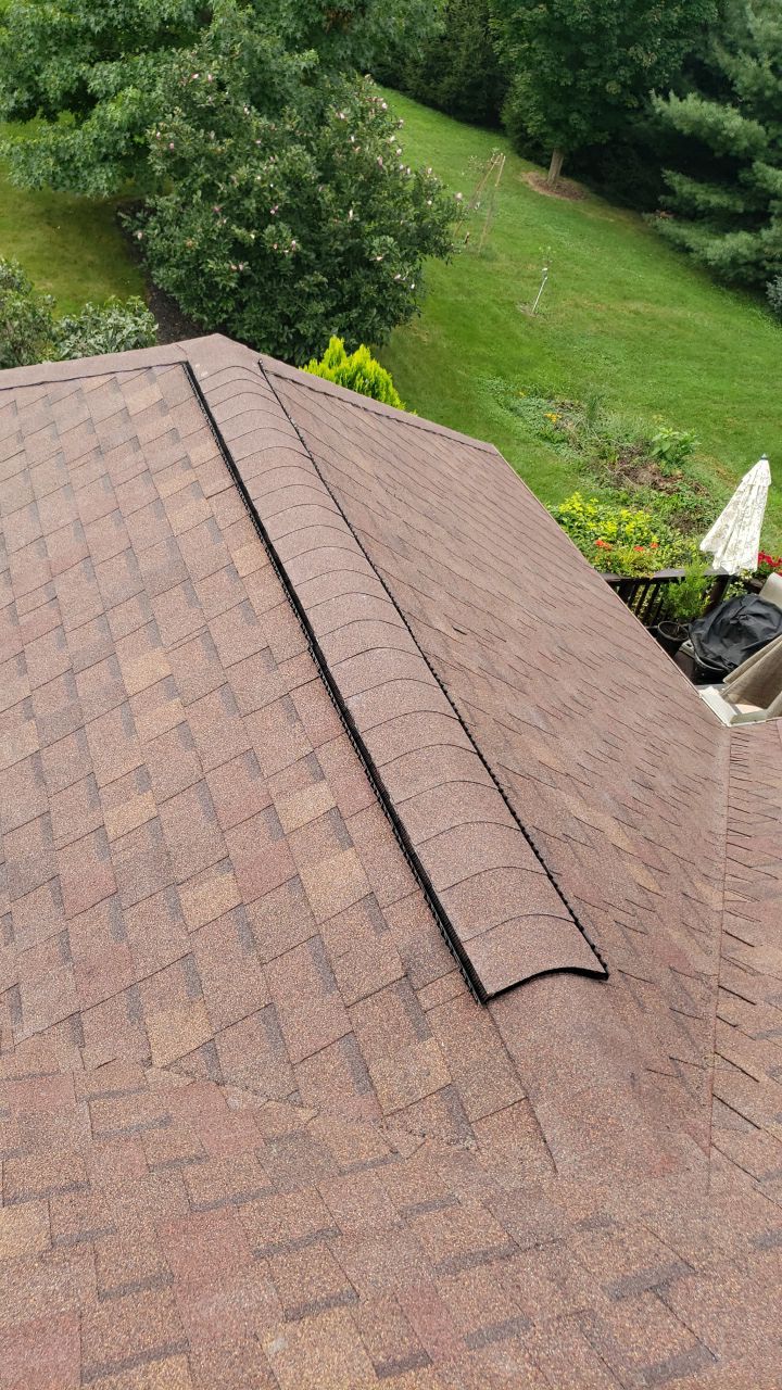 Atlas Pinnacle Pristine Scotchgard: Sienna Drip Edge: Musket Brown by Eagle Eye Roofing