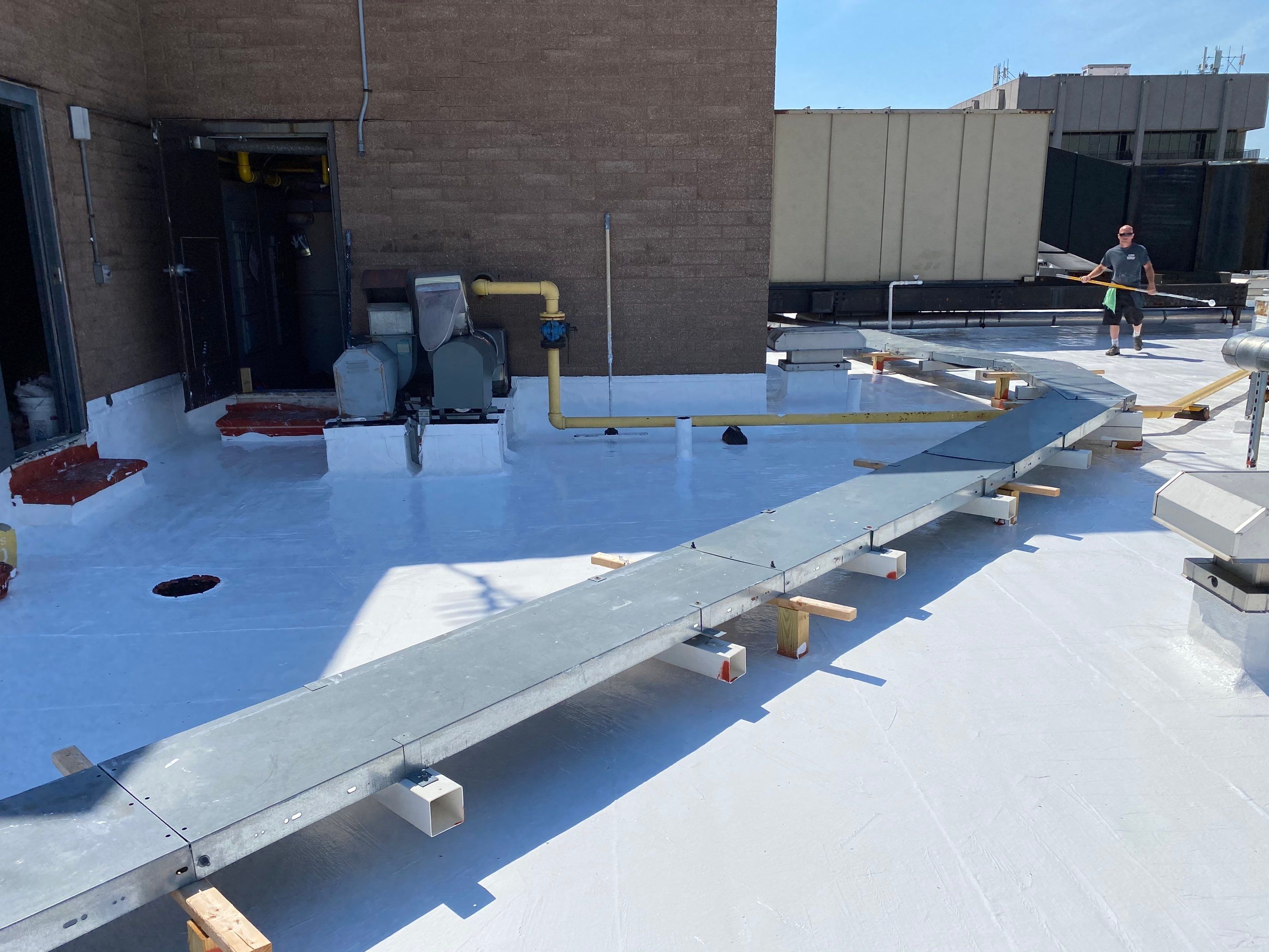 City of Detroit Roof Restoration by Bloomfield Construction & Restoration