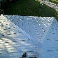 24ga 1" Nail-Strip Mill Finish by Total Roofing System The Metal Roof Experts
