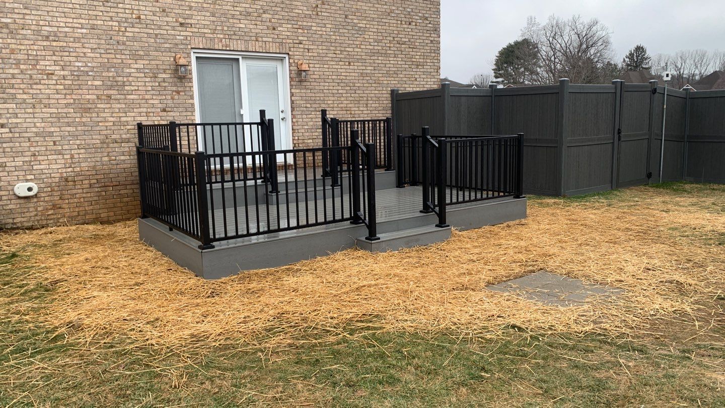 Deck Replacement using Trex Decking and Railing  by Secure Construction Company Inc