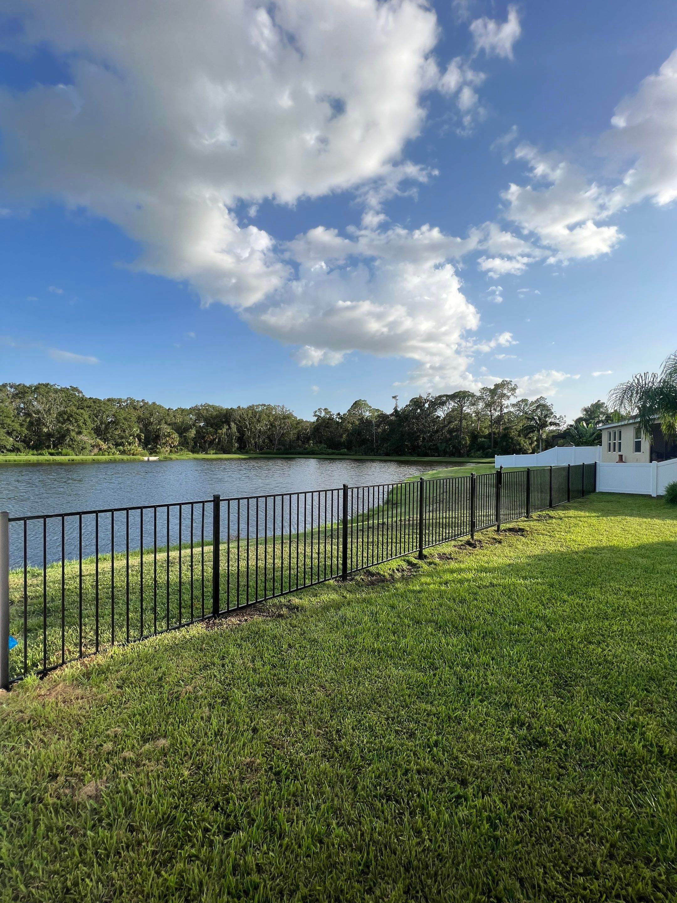 Vinyl Fence Installation and Black 3 Rail Aluminum Fence by Asap fence and gates, LLC