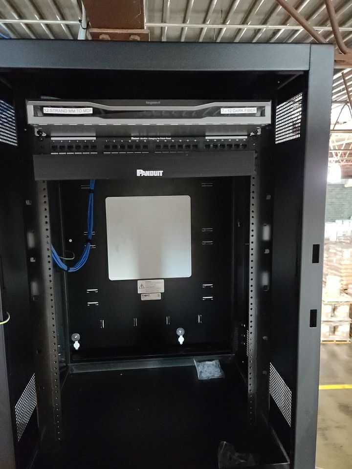 Structure Cable Installation using Cat 6 Cabling & Fiber  by Firmament Solutions