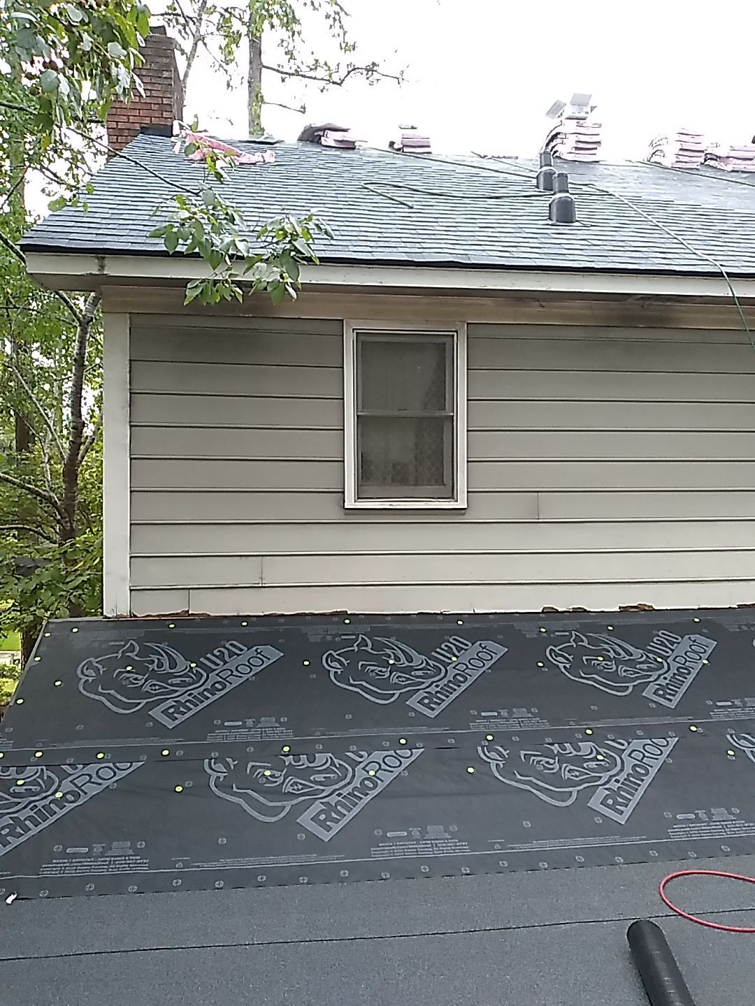 Residential Roofing and Porch Rebuild using Owens Corning Duration Shingles by Indigo State Roofing