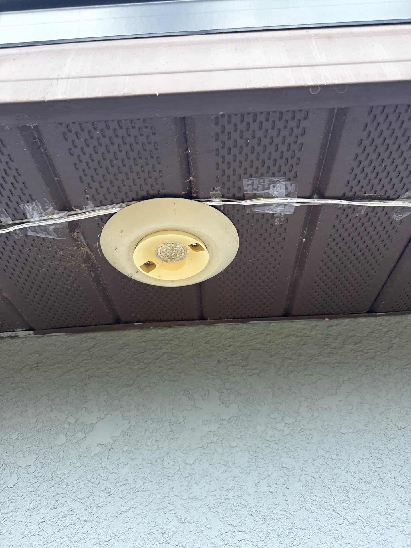 Black Seamless Gutters & Soffit/Fascia in Lehigh Acres FL by Gutter Professors