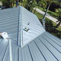 24ga 1" Nail-Strip Mill Finish by Total Roofing System The Metal Roof Experts
