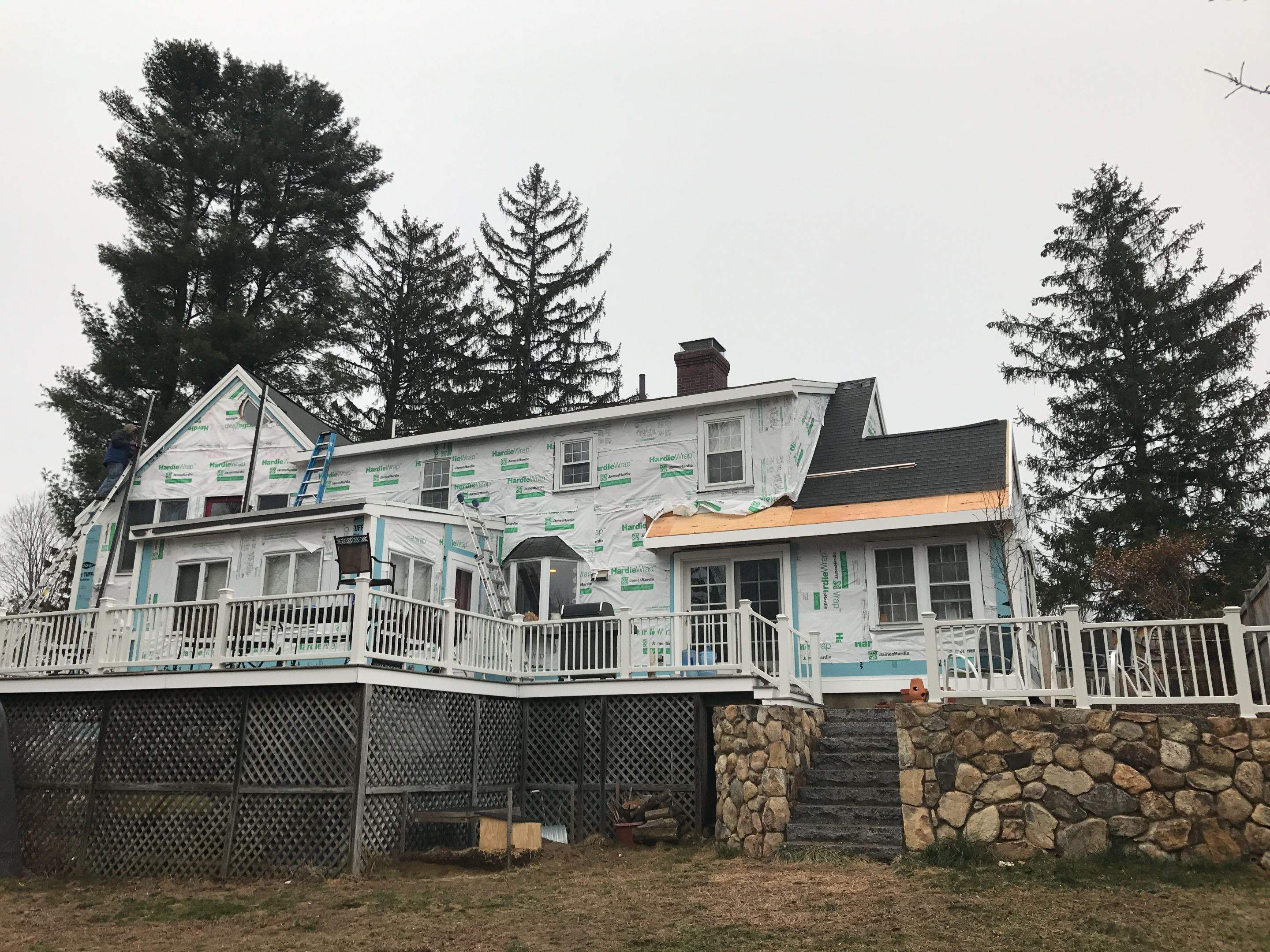 Siding Installation using James Hardie by UBrothers Construction