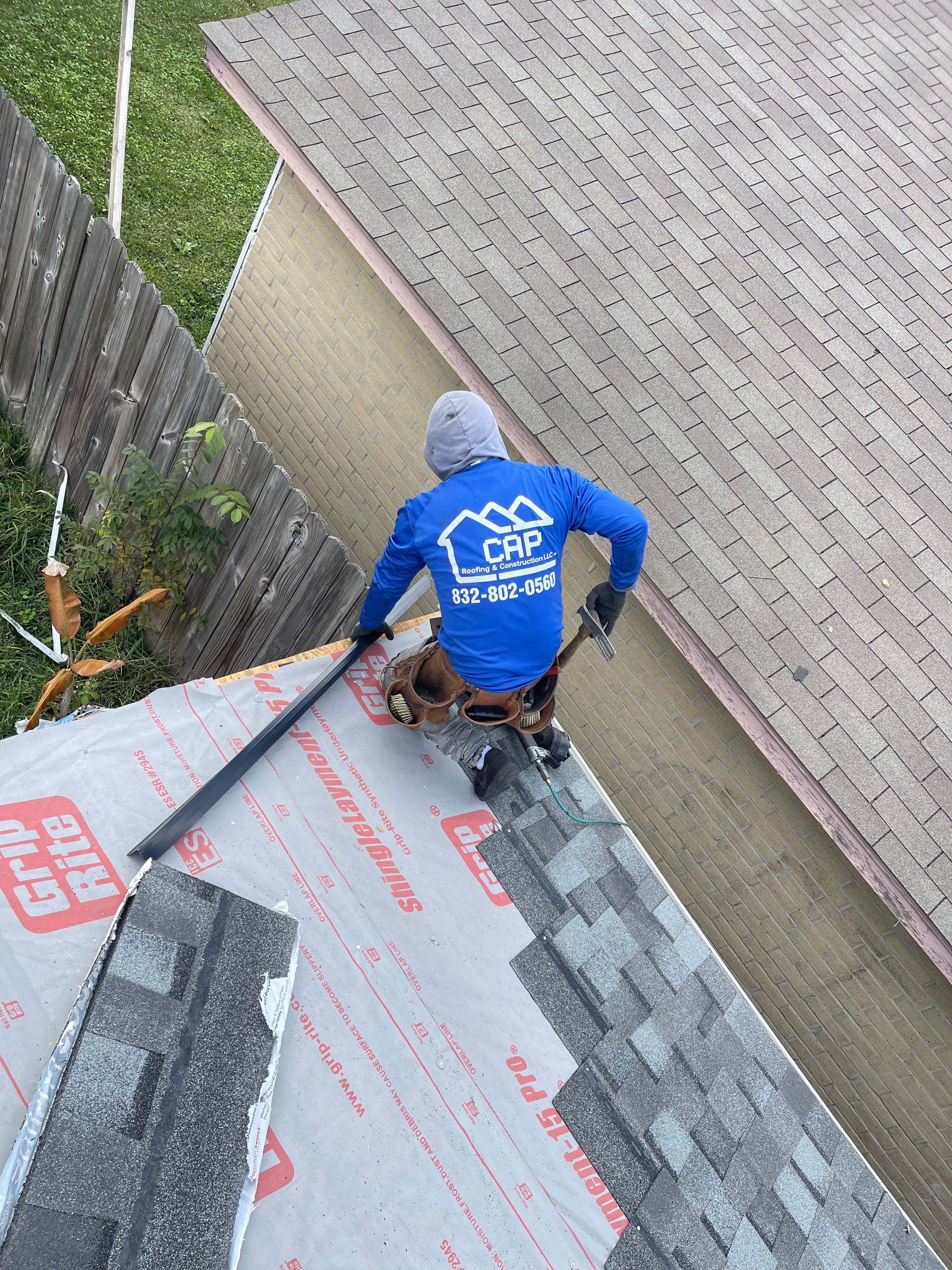 Roof Damage using Atlas Pinnacle - Hearthstone by CAP Roofing and Construction LLC