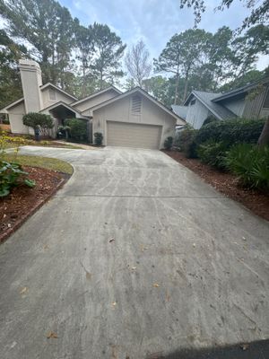 Custom Herringbone Paver Walkway Replacement in Hilton Head Island