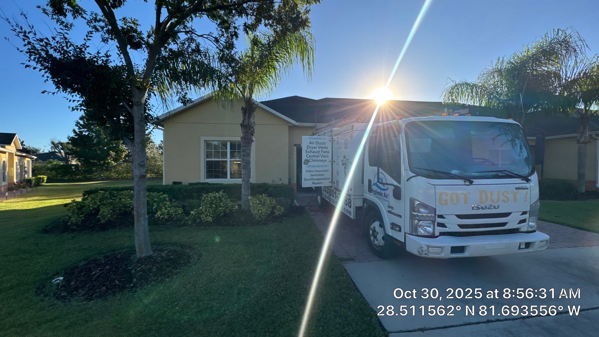 Dryer Vent Cleaning in Clermont by Hygienic Air, Inc