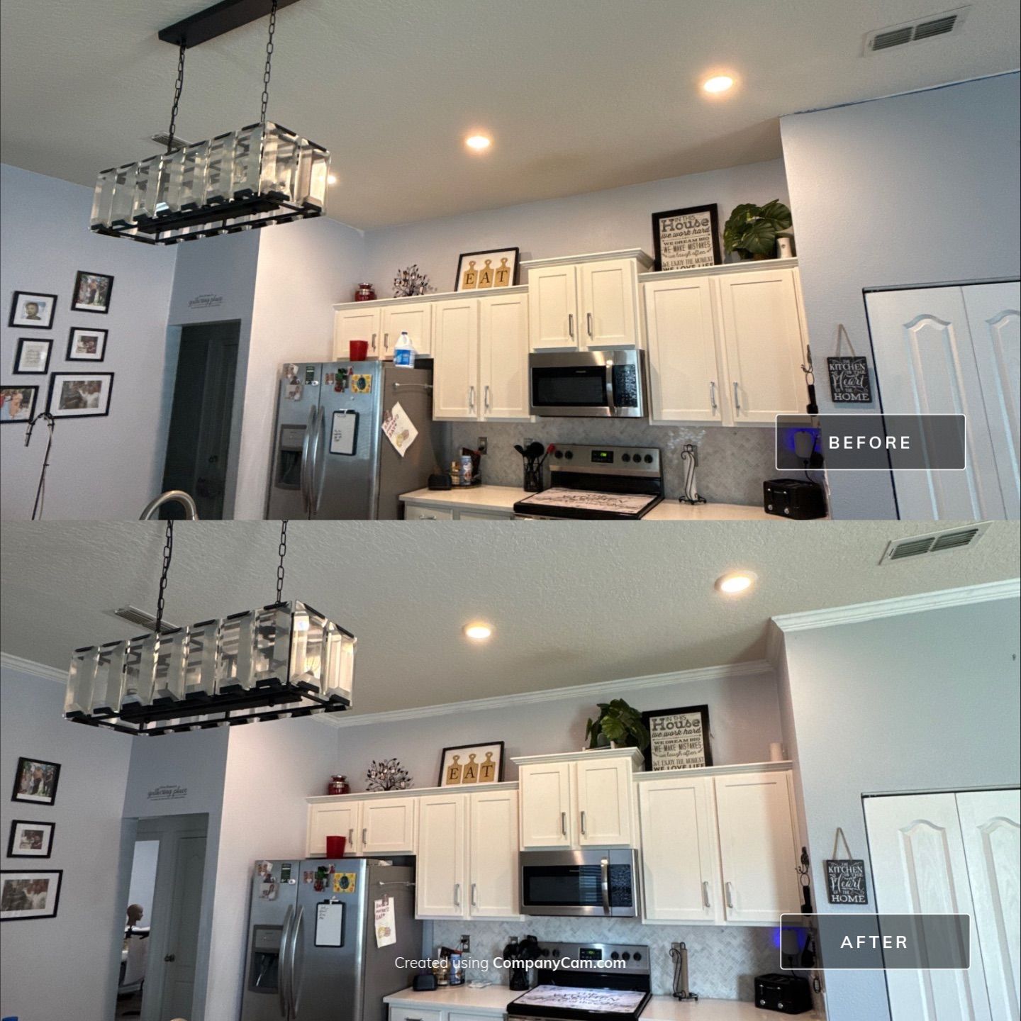 Crown Moulding Installation by Axtra Hand