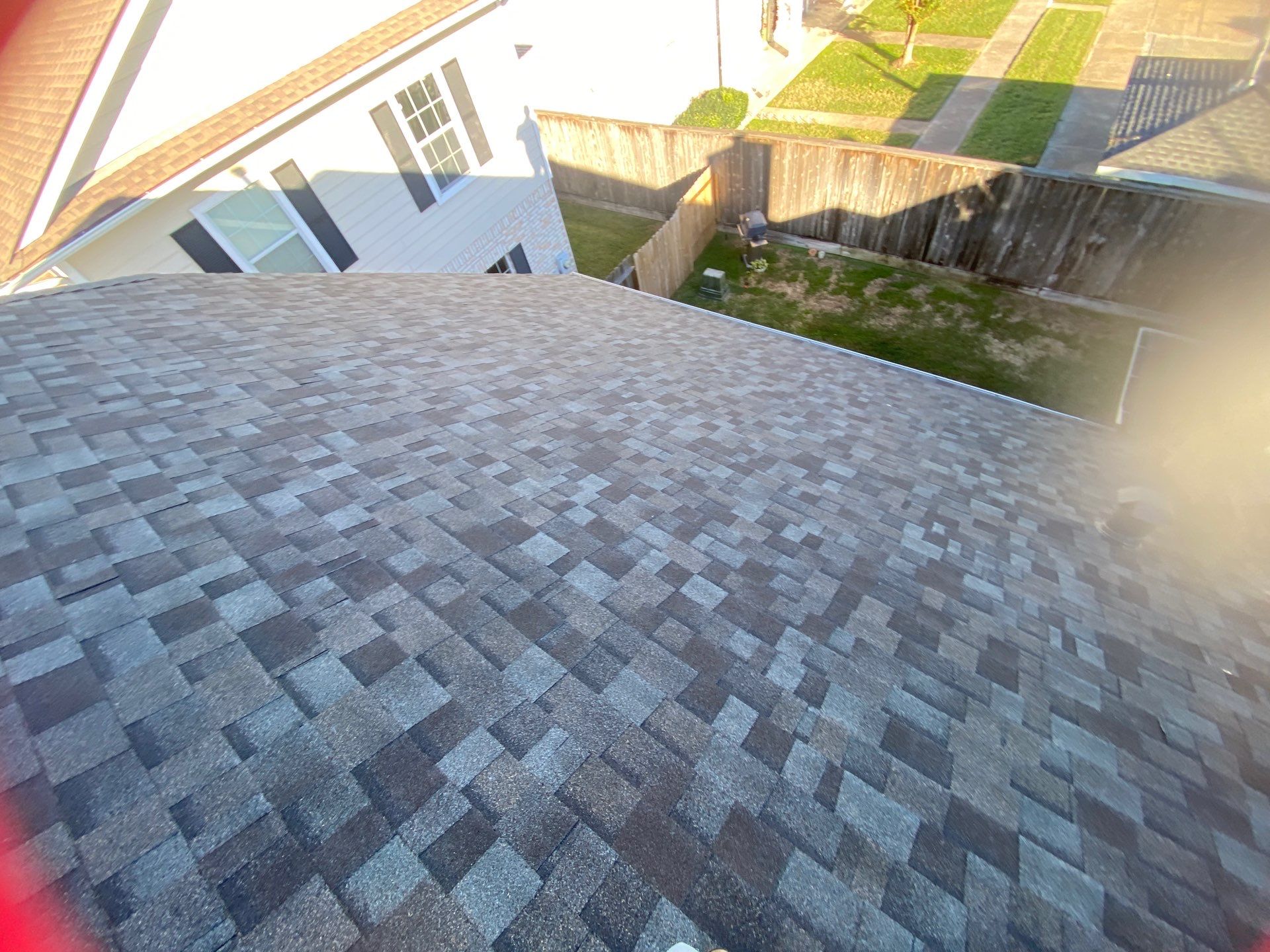 Residential Roofing Installation using Owen's Corning Duration (Lifetime) Shingles by Roof Repair Company