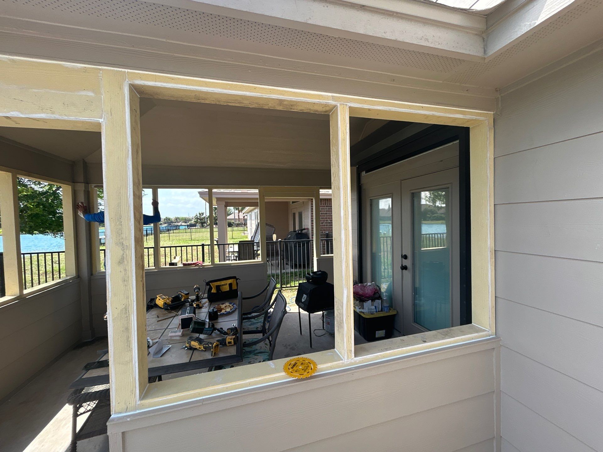 Man Shade by Bayfront Roofing and Construction