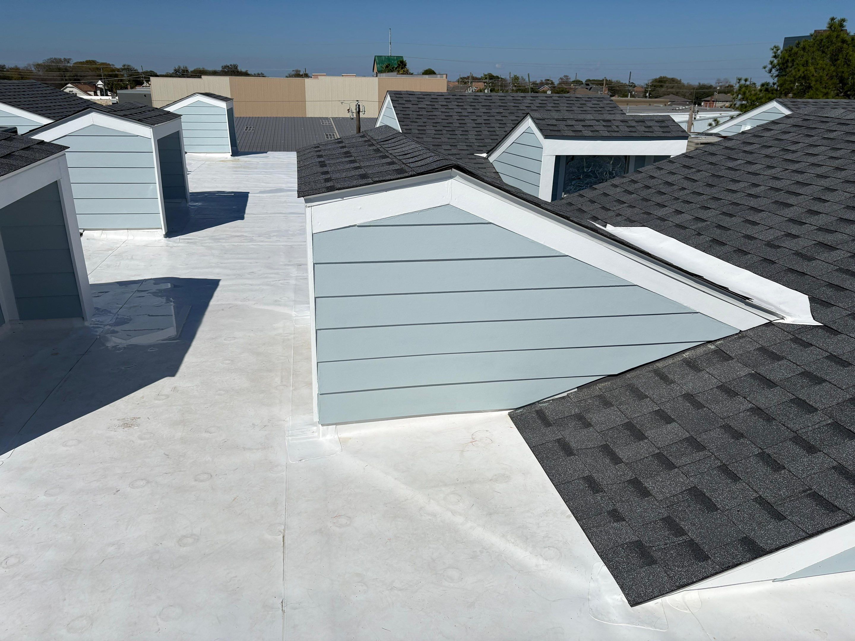 Metairie Roof Replacement Project by King Cole Construction