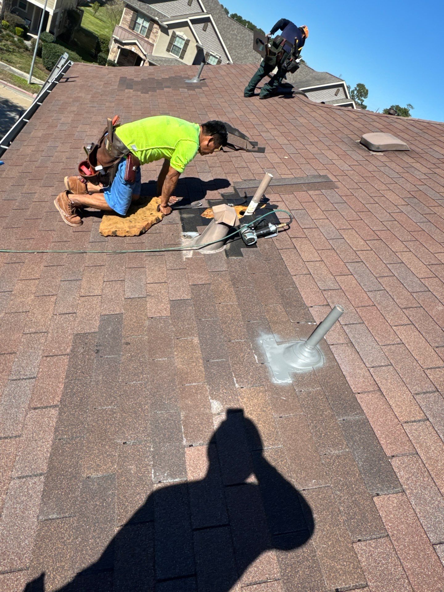 Project in Tomball by Proud Roofing