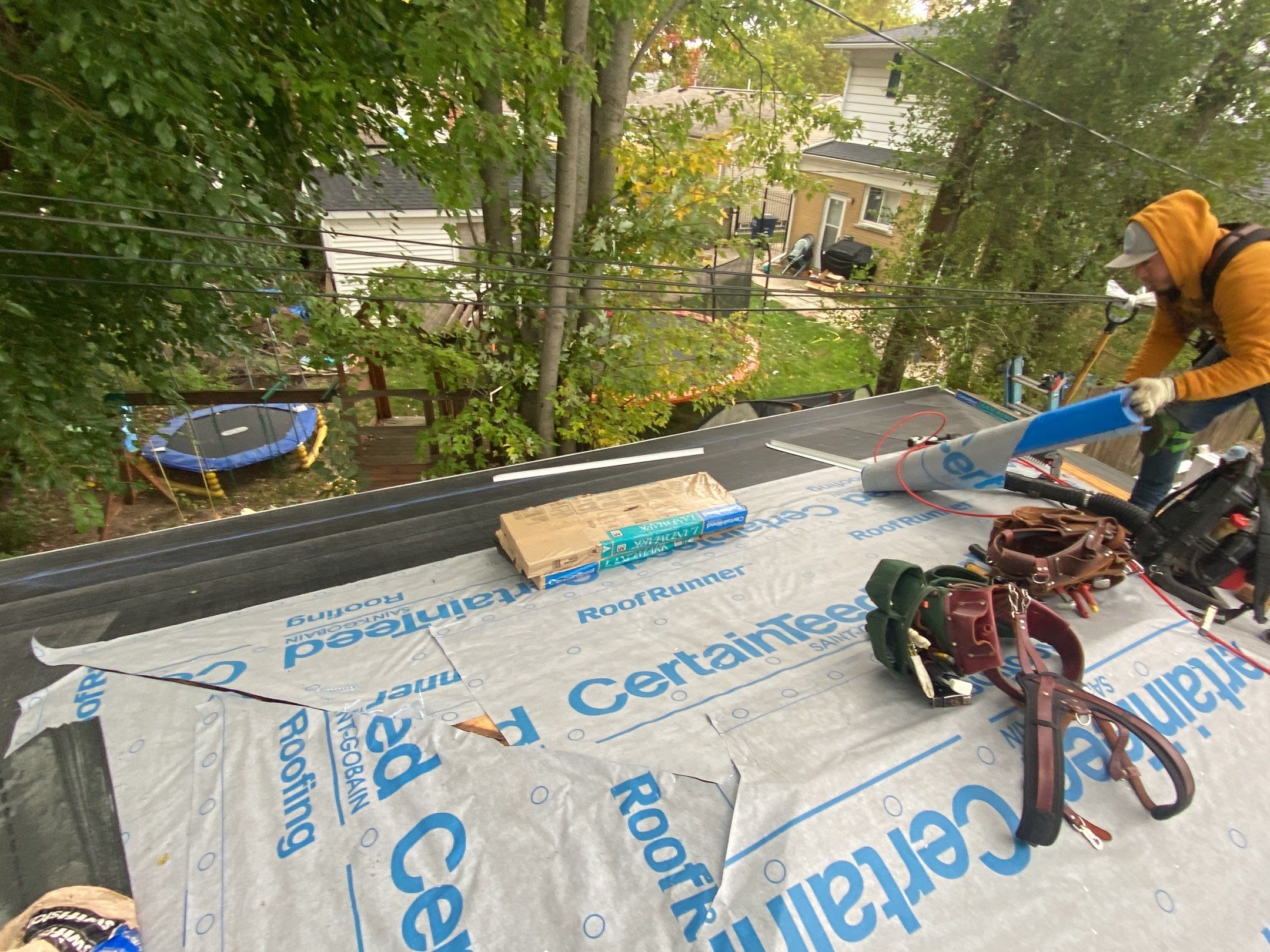 Roof Replacement using CertainTeed Landmark by 180 Contractors