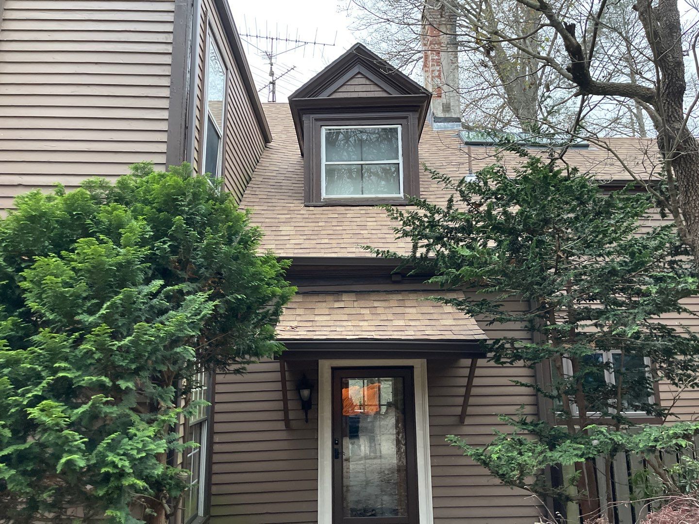 Residential Roofing Installation using Owens Corning TruDefinition Desert Tan by A Plus Exterior