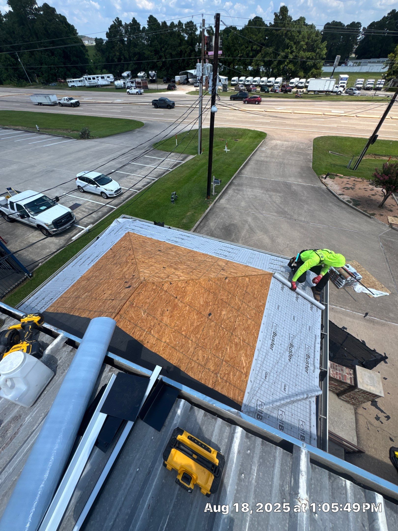 Texas Tige' Project by Hartland Roofing & Construction