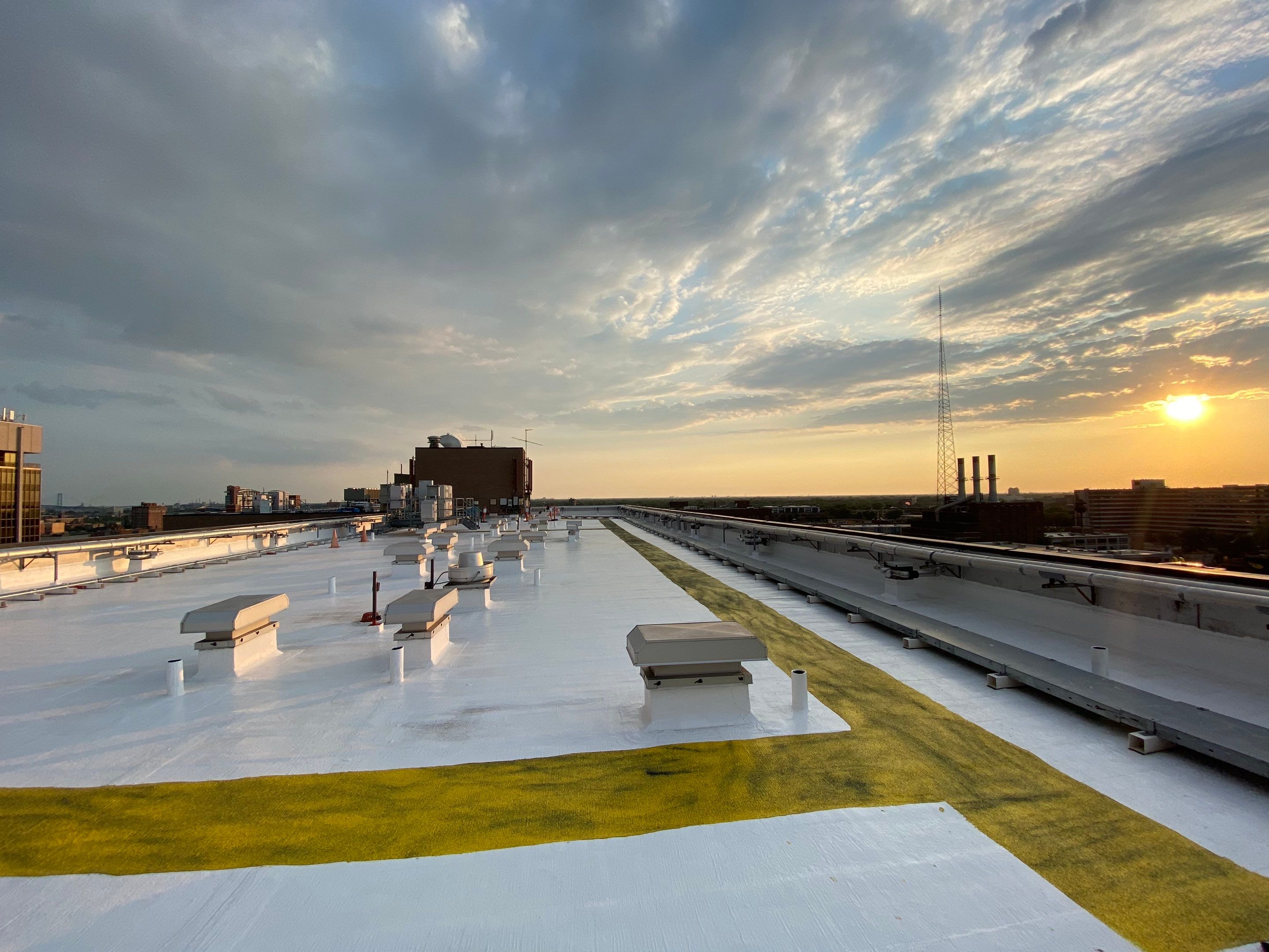 City of Detroit Roof Restoration by Bloomfield Construction & Restoration