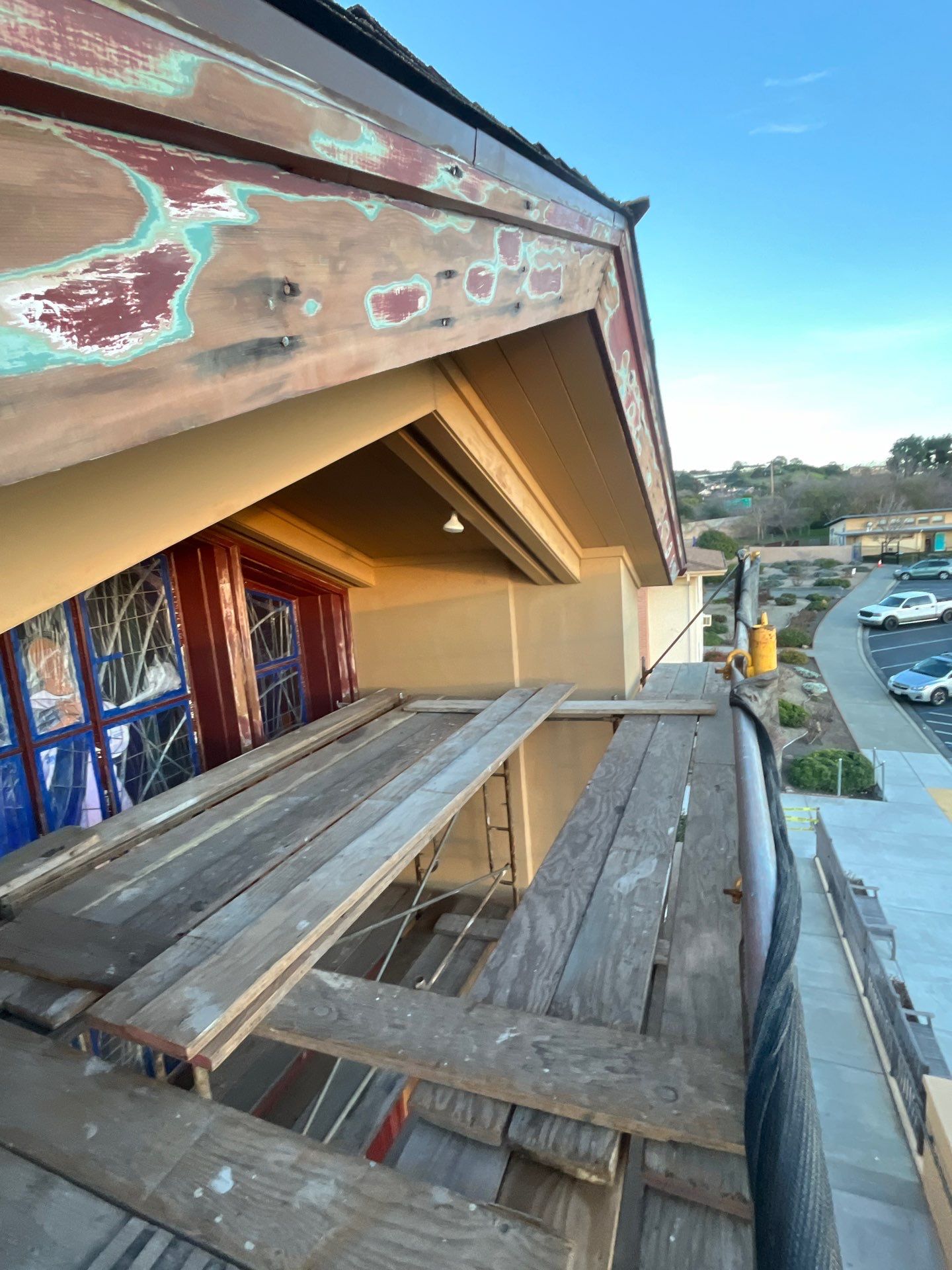 Assumption church San Leandro  by Herrera’s Bay Area Painting inc.