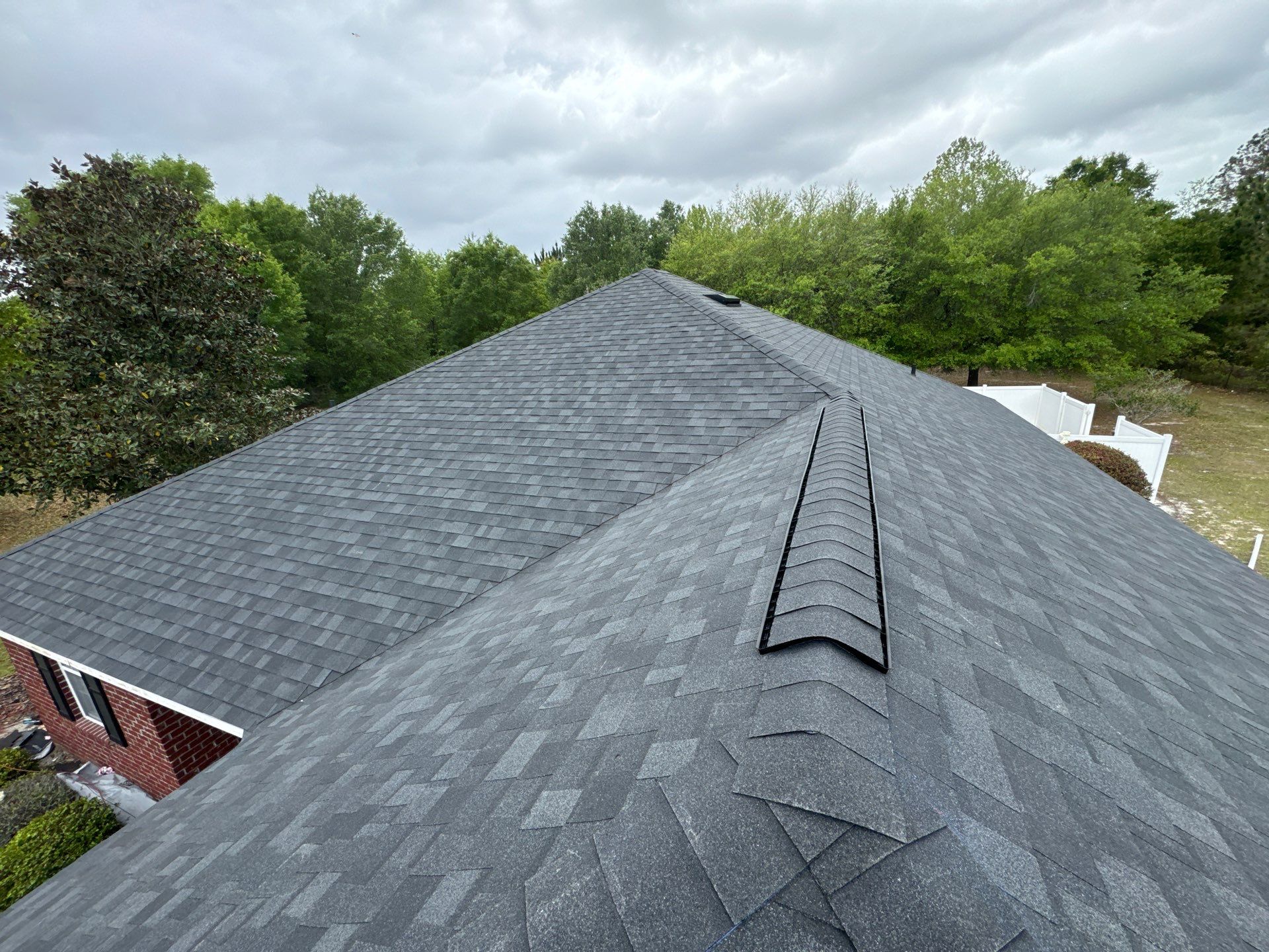 New Onyx Black Shingle roof in Lake City, FL by Brehm Roofing
