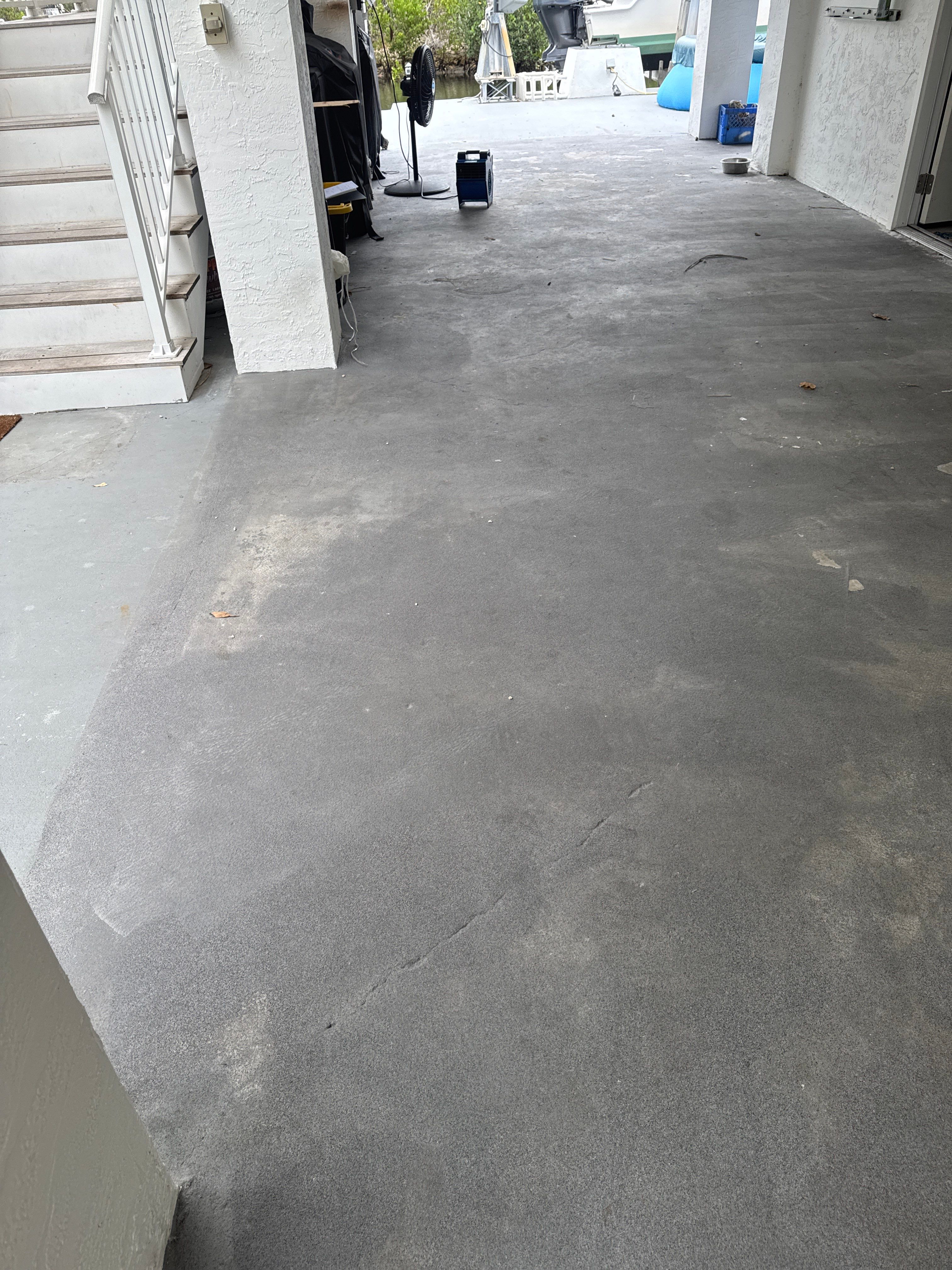 “Tidal Wave” Carport in Big Pine Key, FL by Tropical Epoxy Coatings & Creations LLC