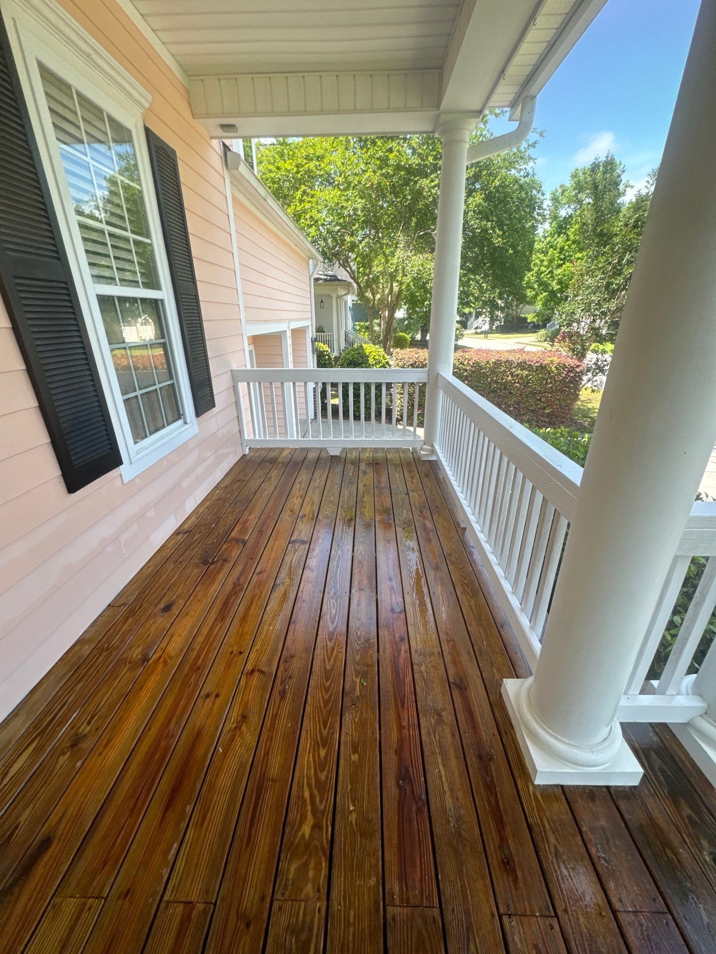 Weathered Deck using Wood Sealant by DuraSeal