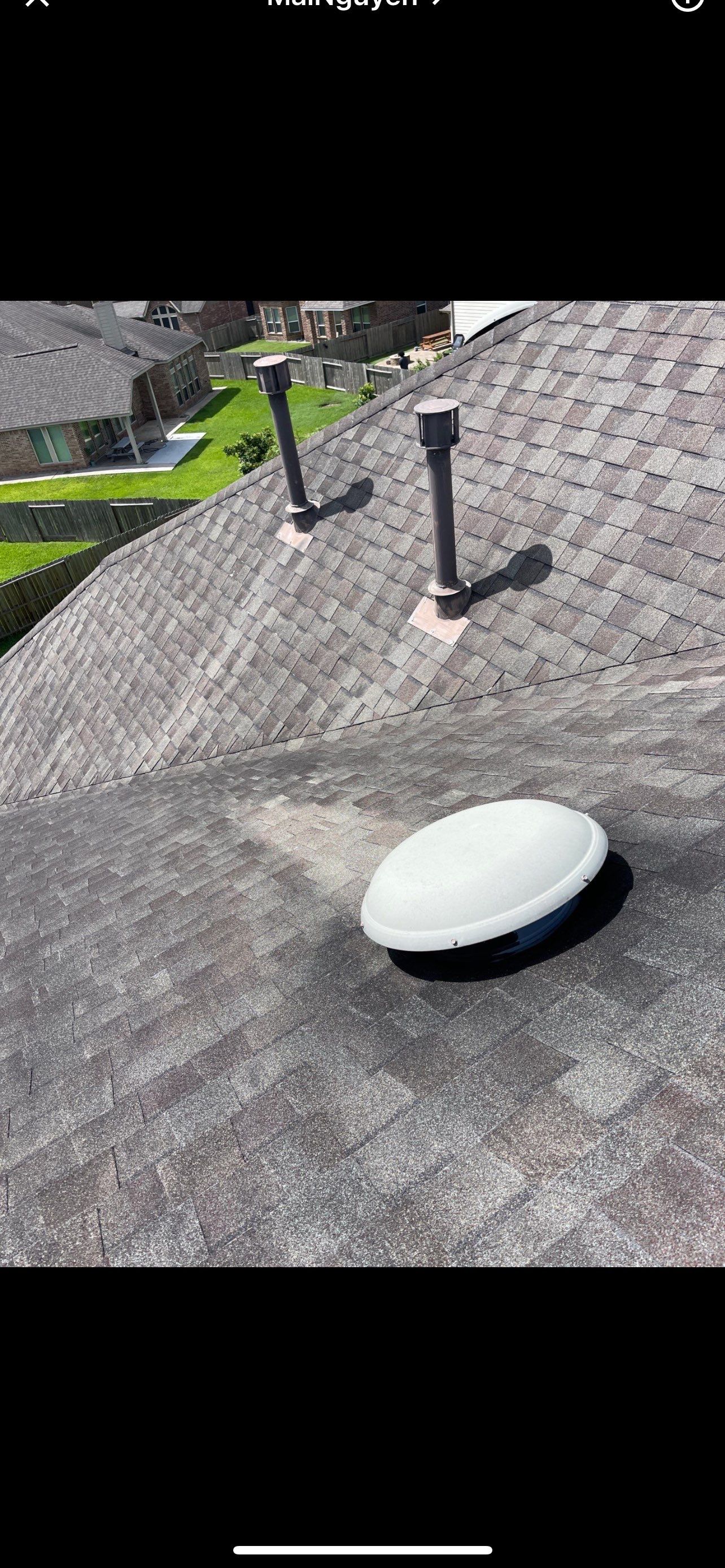 Residential Roofing Repair using Owen's Corning Duration (Lifetime) Shingles by Roof Repair Company