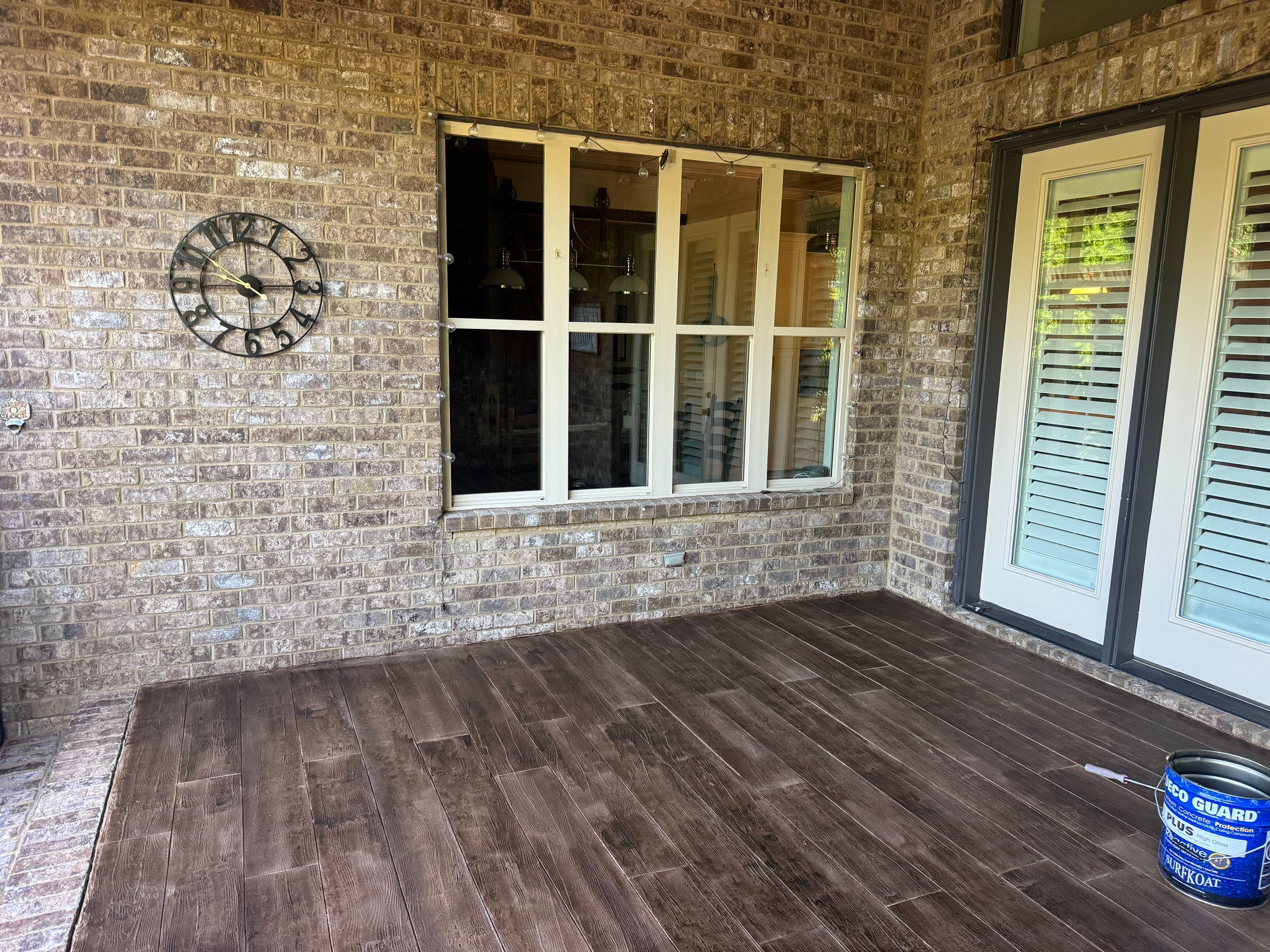 Project in Thompson's Station by Mecham Decorative Concrete