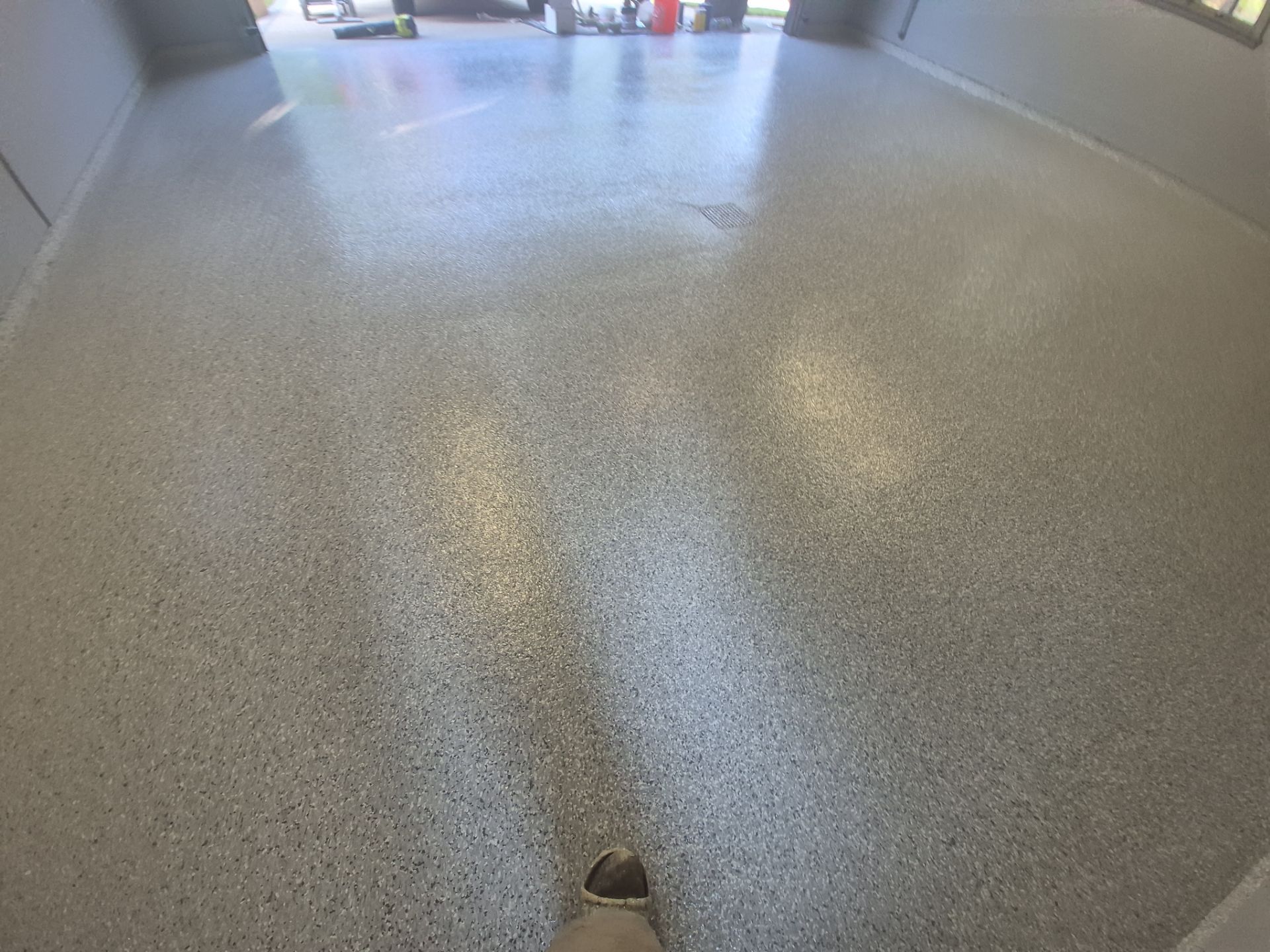 Project in Linwood by Wise Coatings of Central Michigan