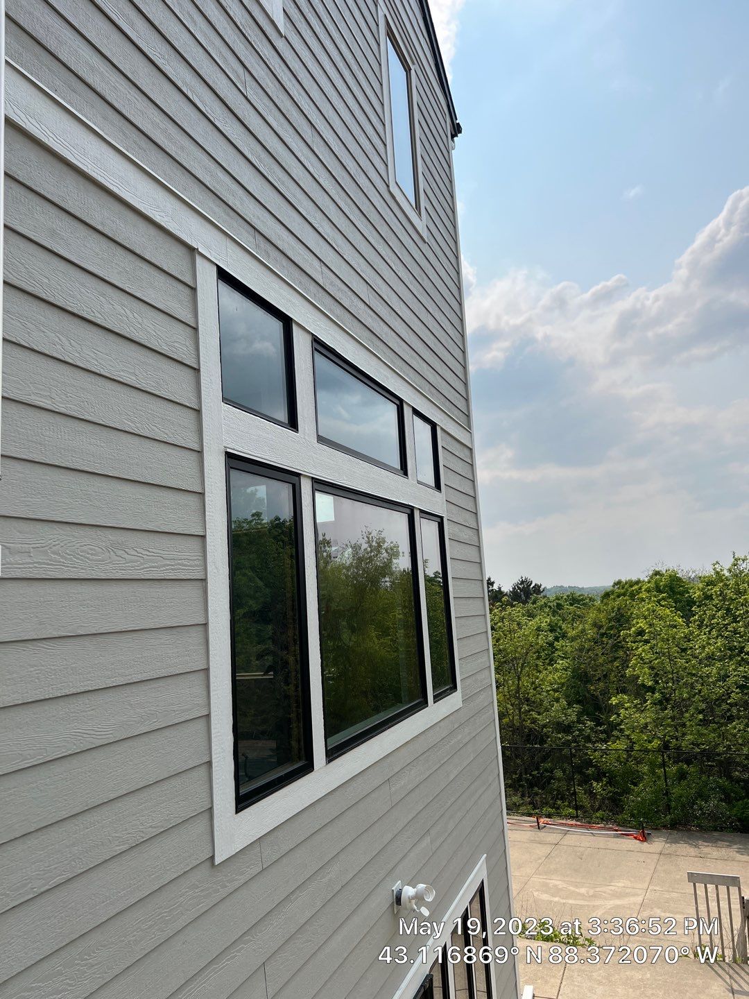 Siding Installation using LP Smart Siding by Total Restoration Services