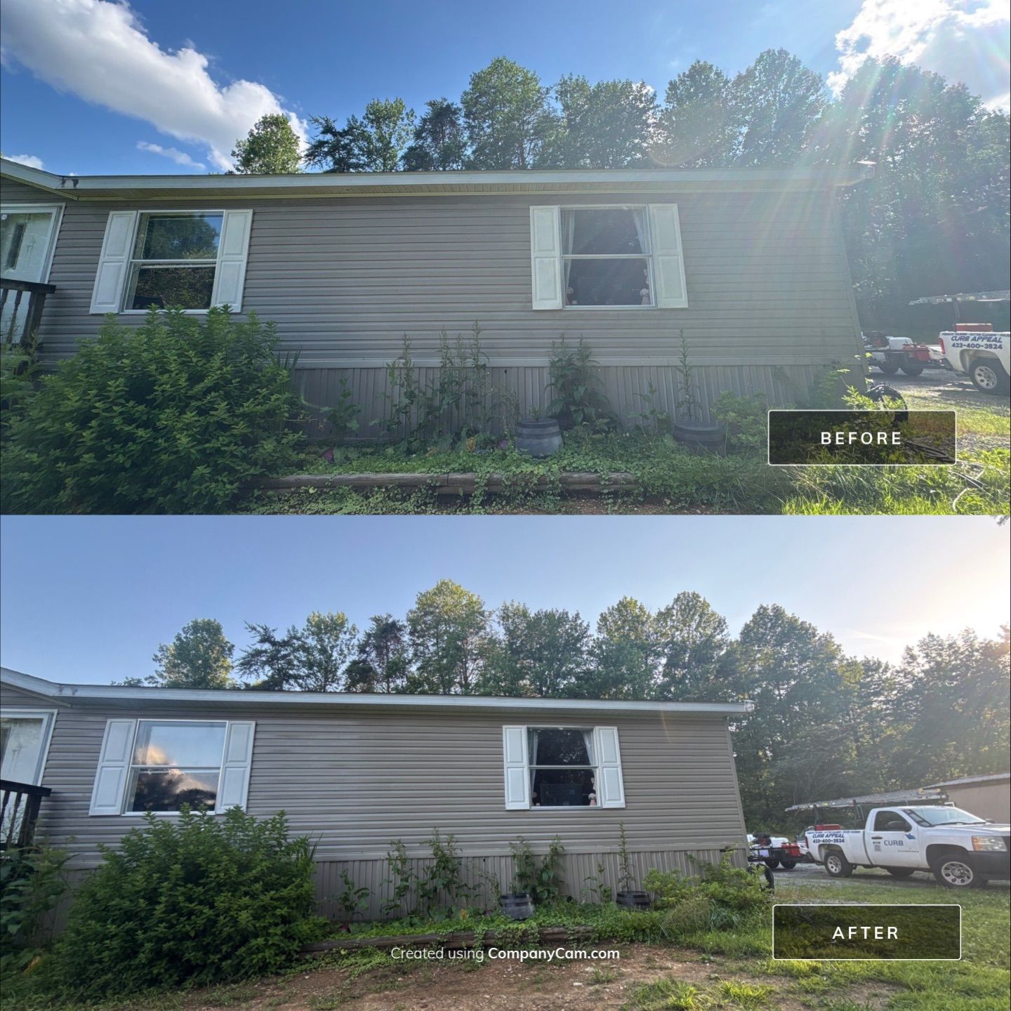 Project in Chattanooga by Curb Appeal 