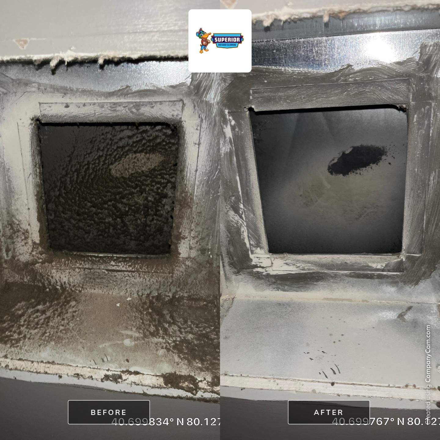 Air Duct Cleaning With a Vacuum Truck in Cranberry Twp, PA by Superior Air Duct Cleaning