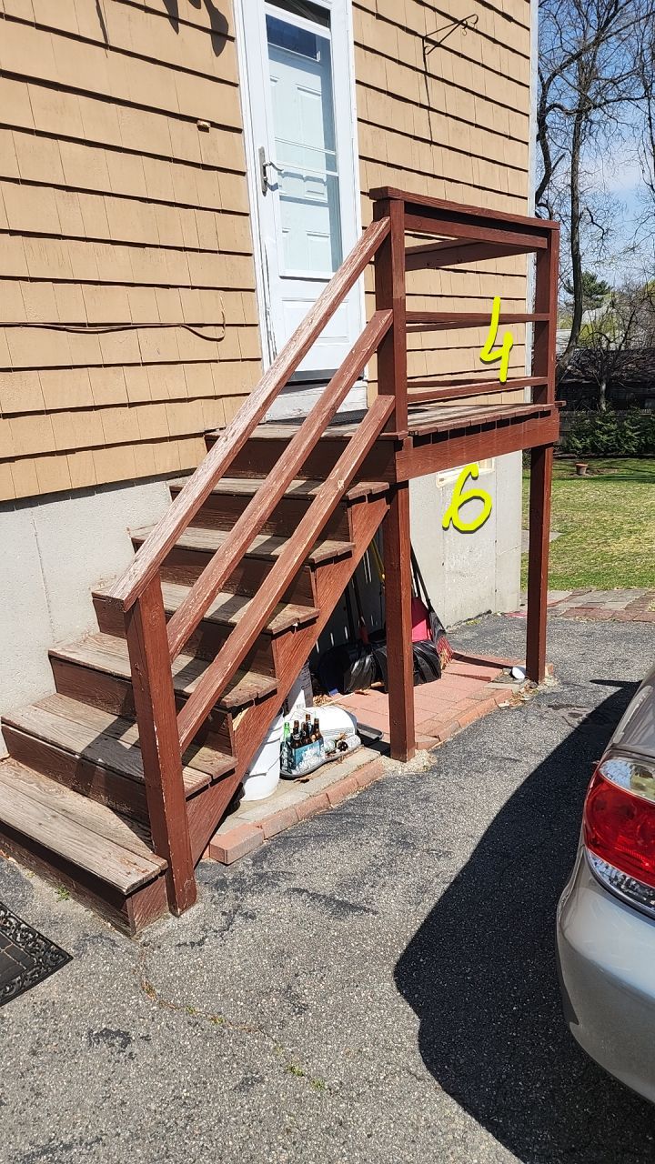 Deck and siding in newton, MA by UBrothers Construction