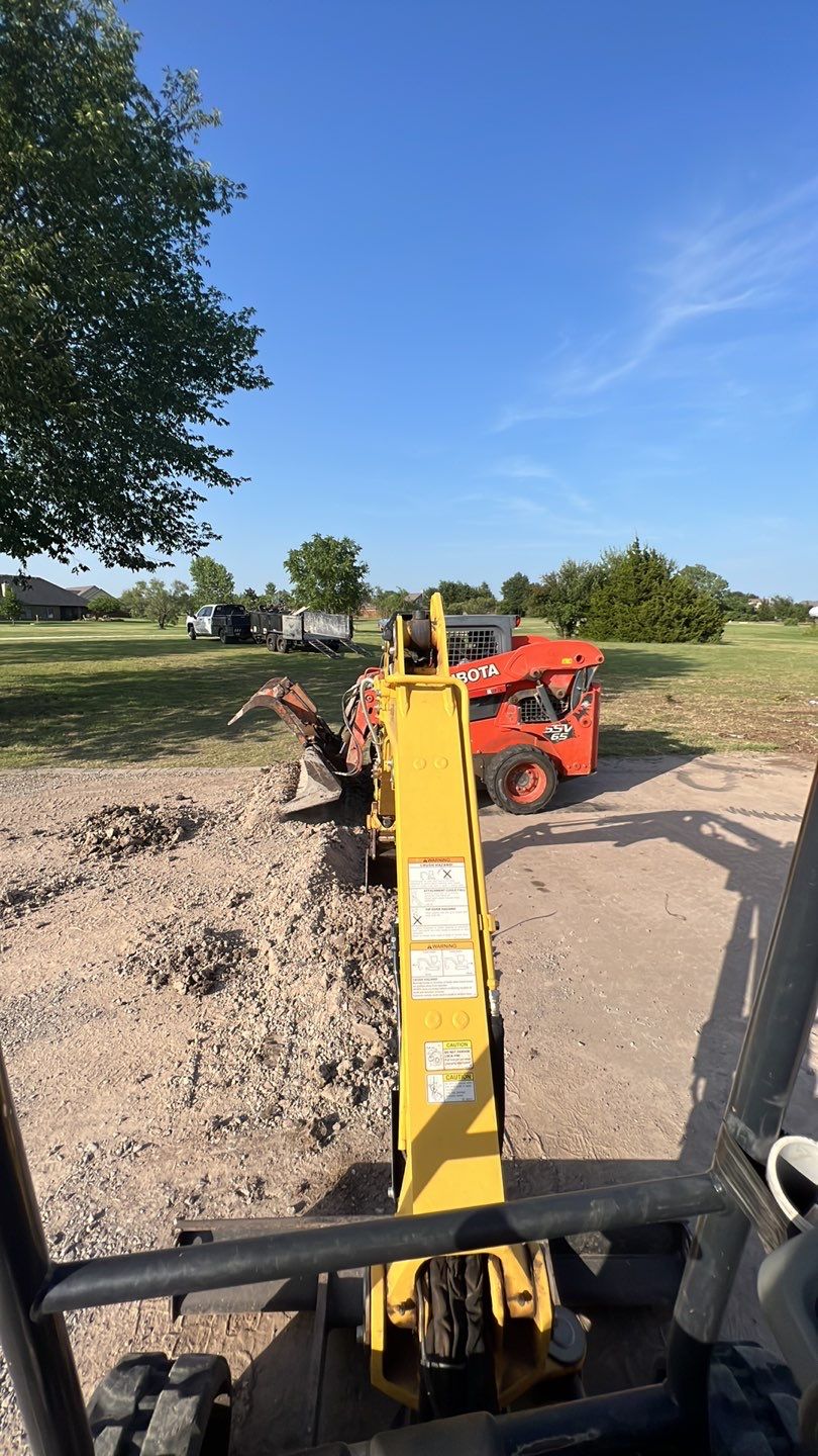 1000' Drive and Patio using Concrete by Clays Services Inc