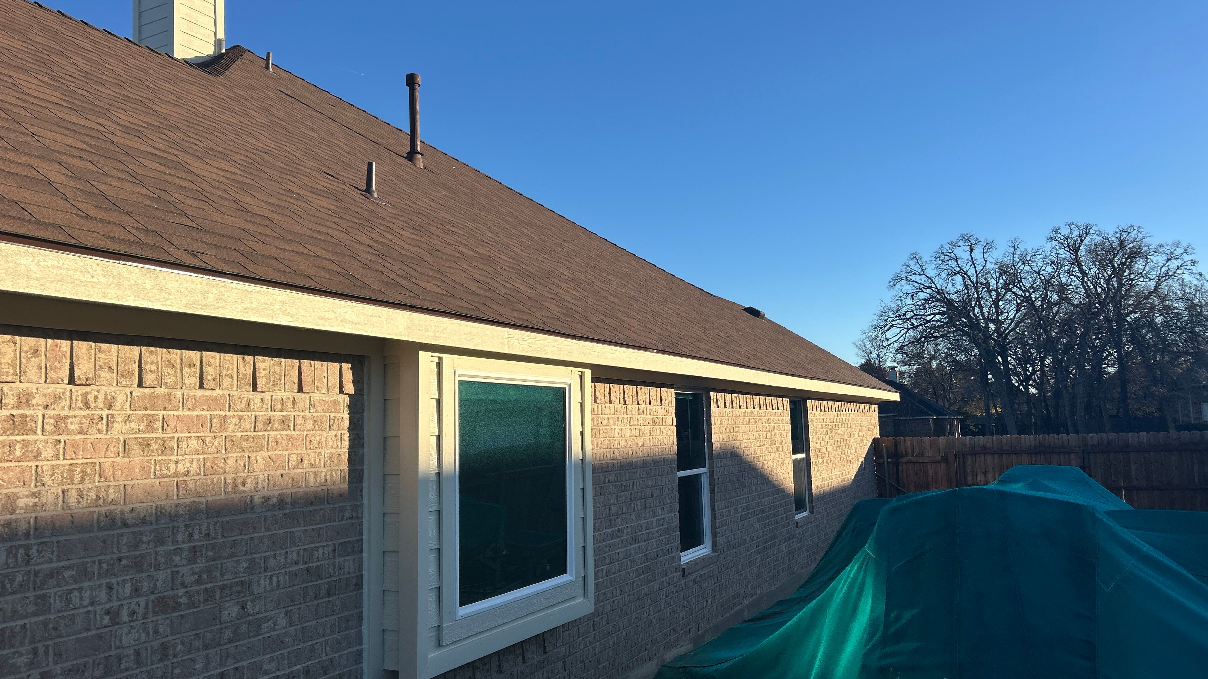 Malarkey Antique Brown Roof Installation and New Anlin Windows by High Performance Restoration
