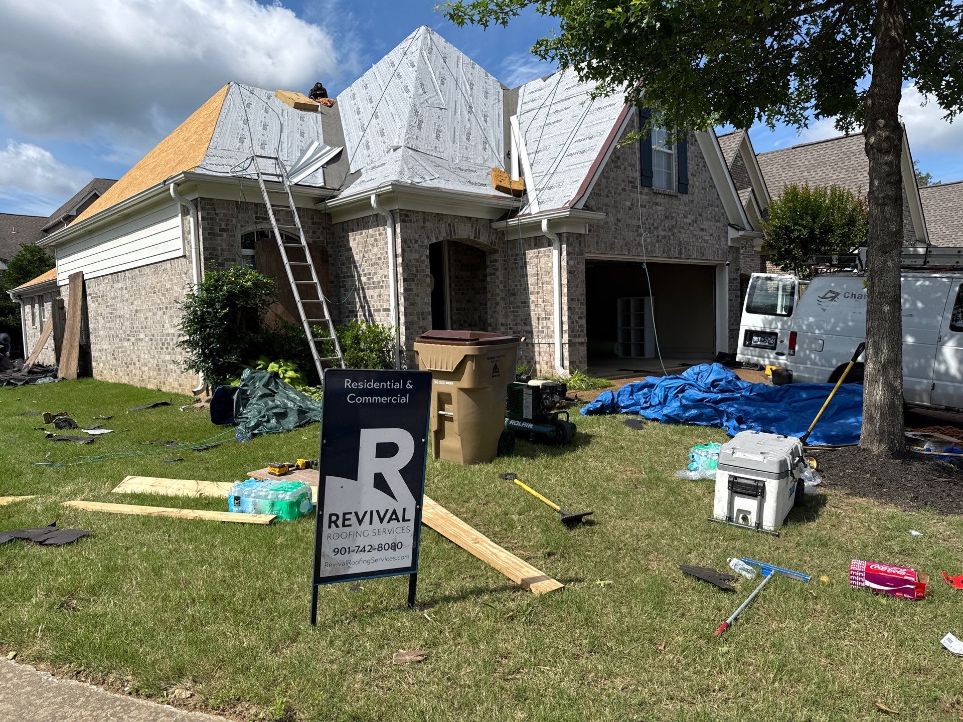 Complete Architectural Shingle Roof Replacement for Cordova Residence by Revival Roofing Services