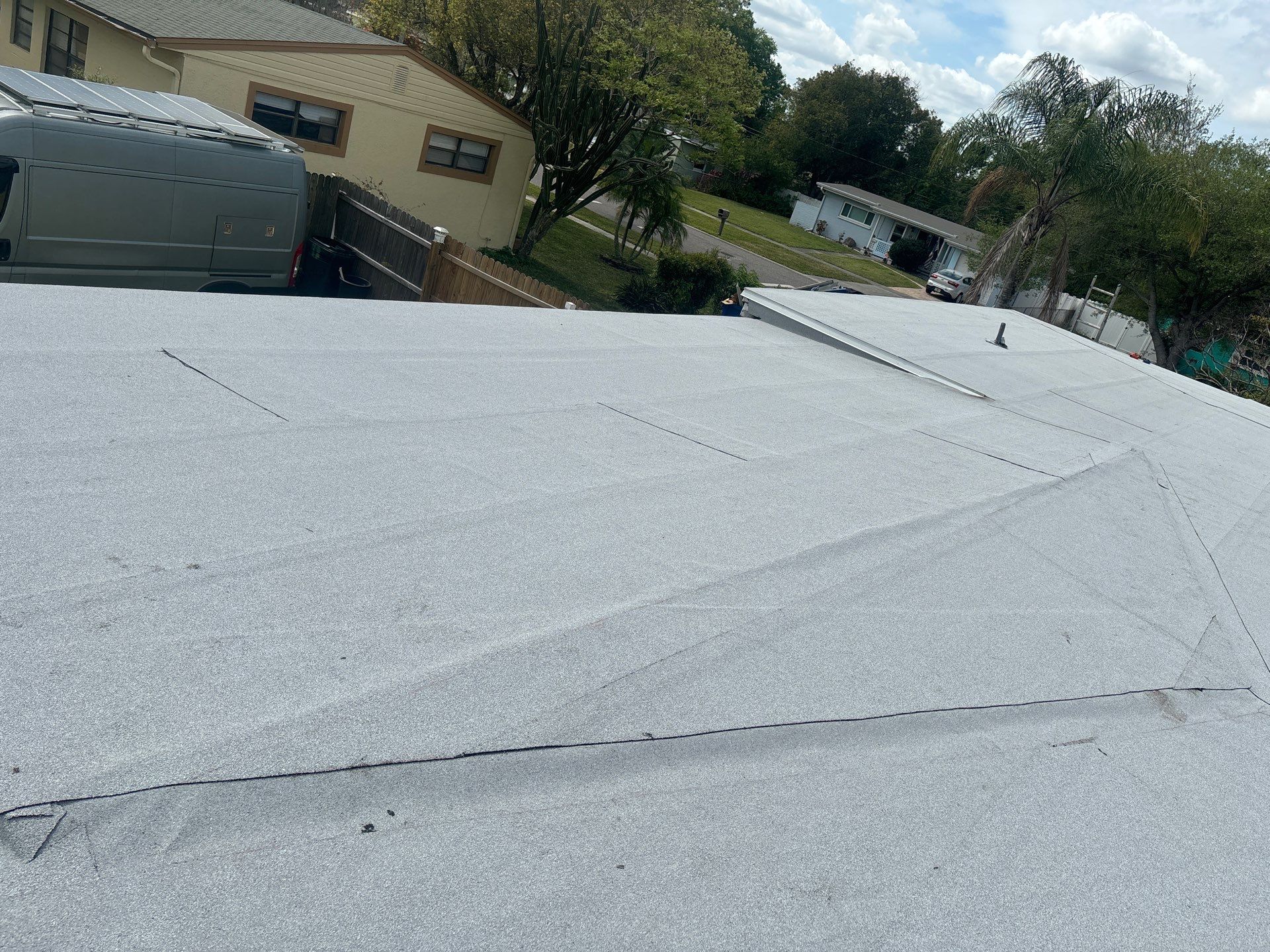Flat reroof Replacement Orlando FL by Pinnacle Roofing Group