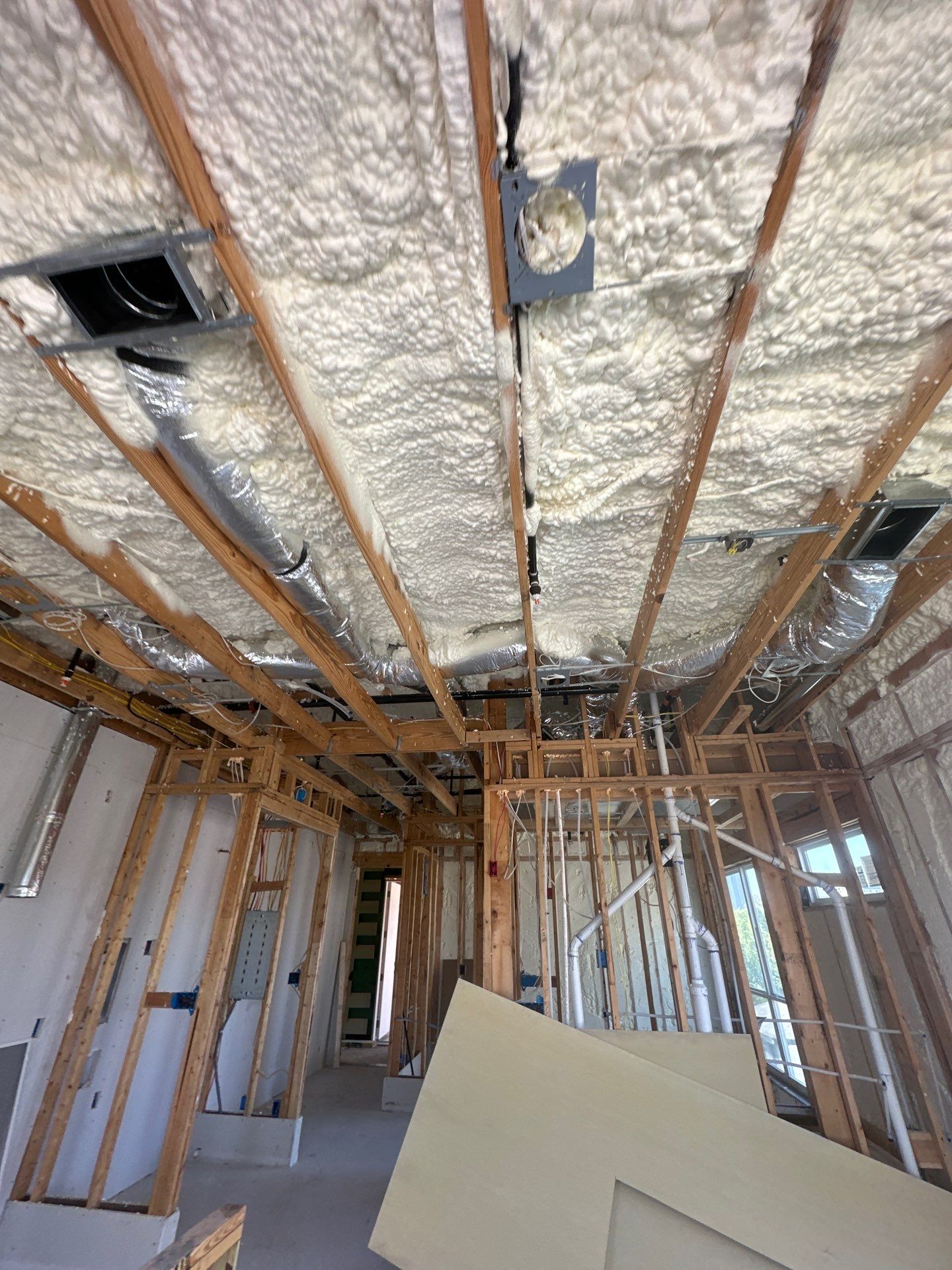 🏢 Full Foam Envelope on This Dallas Multi-Family Build by Apex Insulation Solutions