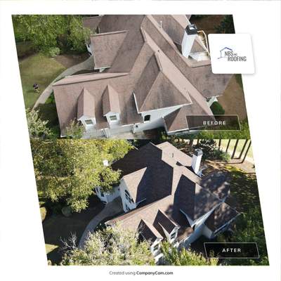 St. Ives Transformation! A Beautiful new Brownwood Owens Corning Duration AR Shingle!