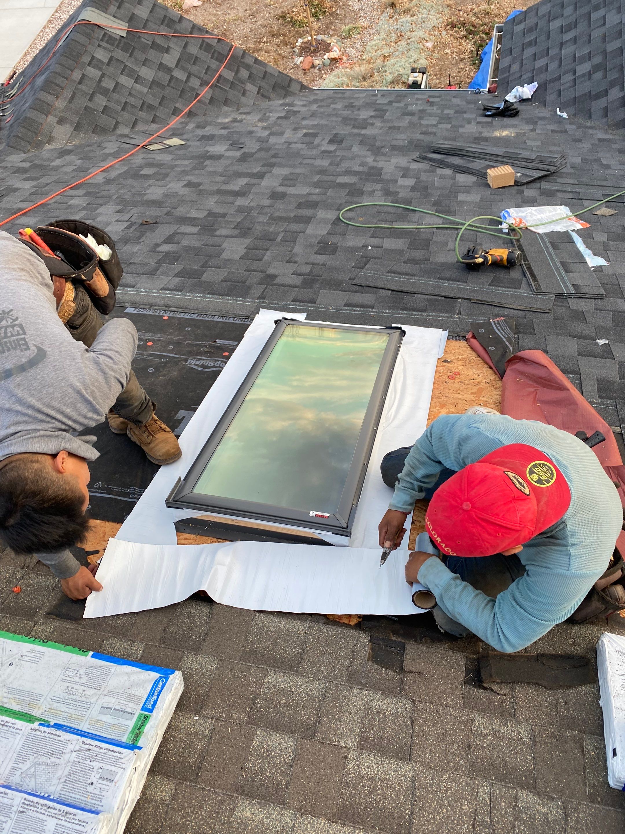 Residential Roofing Installation using Certainteed Northgate by Black Belt Roofing