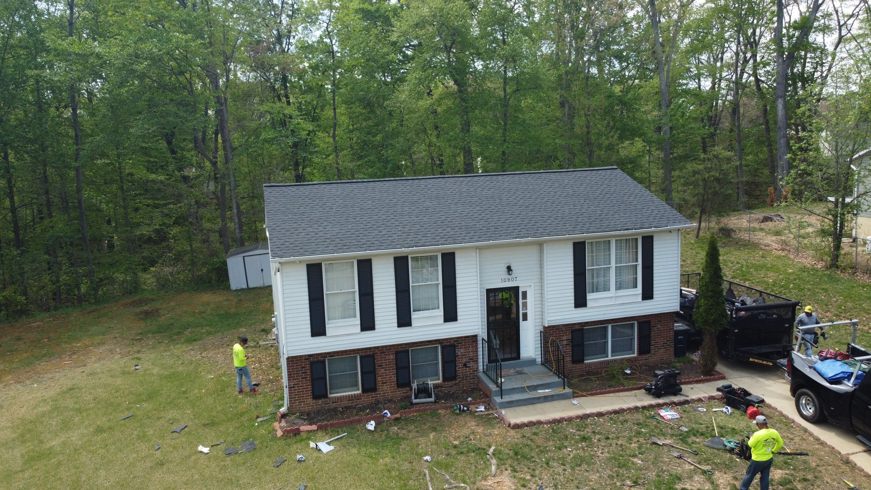 Residential Roofing Installation using GAF Timberline HDZ by Matter Construction, LLC