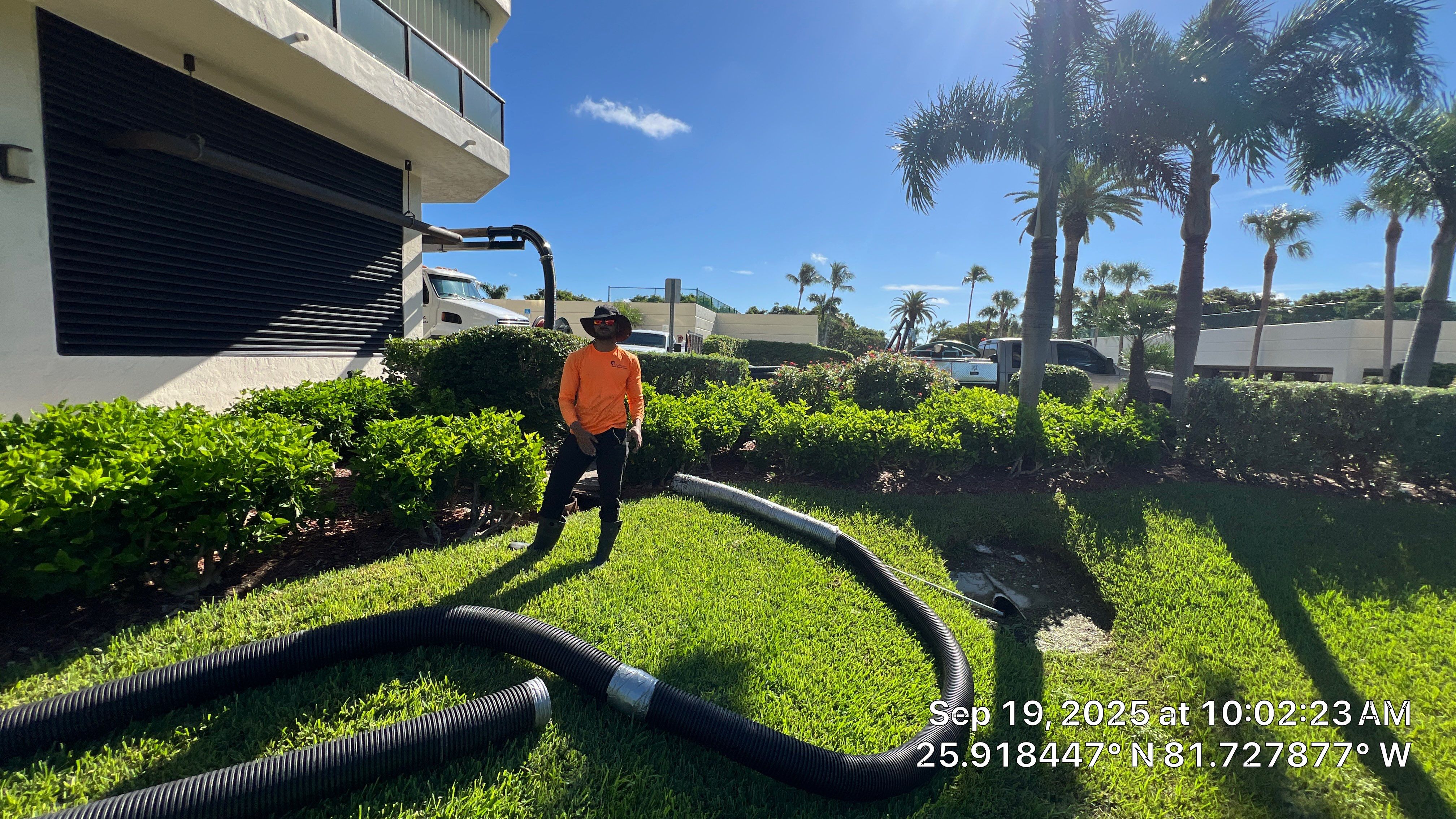 Condo Storm Water System Cleaning and Maintenance by APS Power & Water