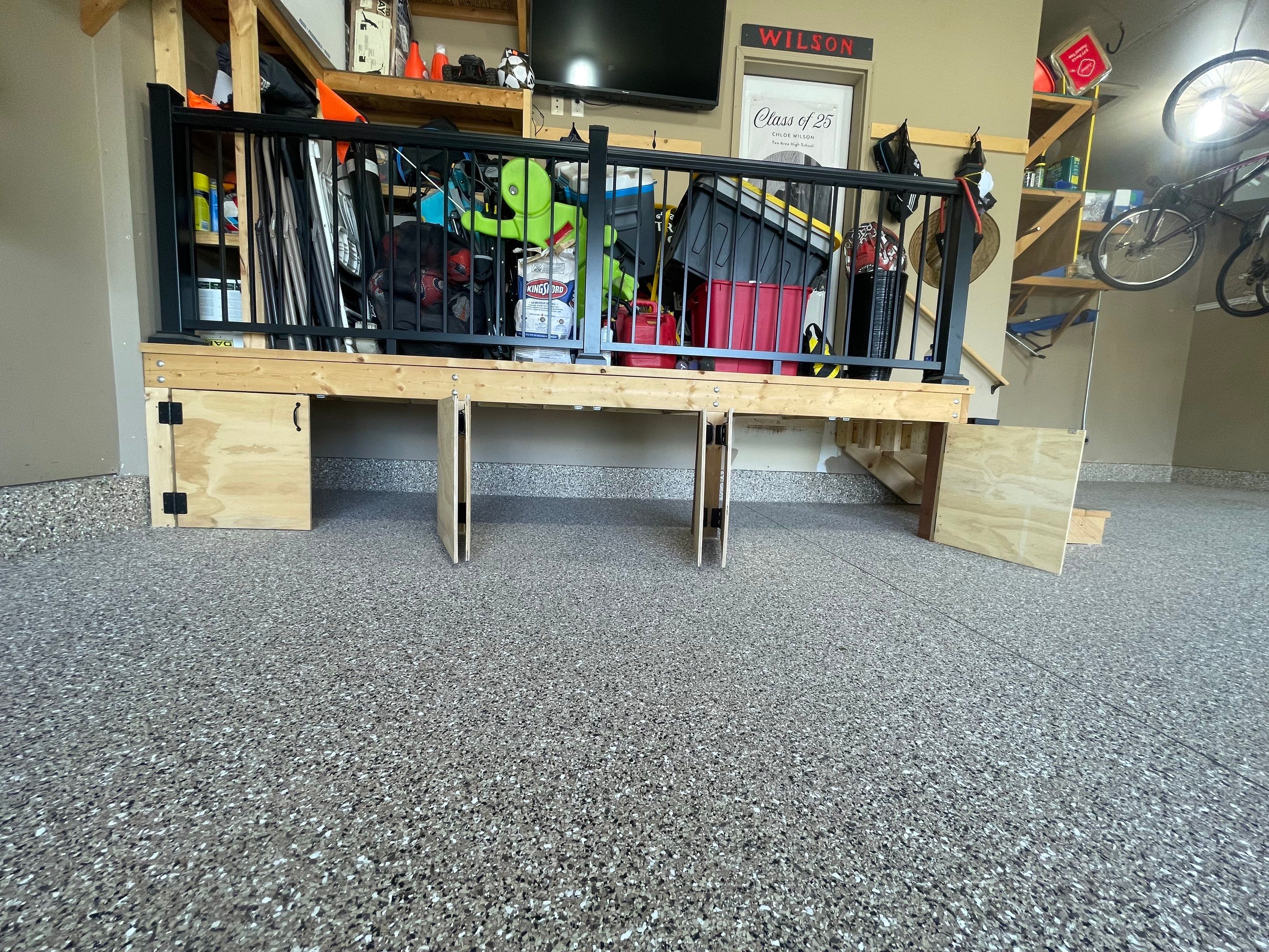 Garage Floor Coating in Tea, South Dakota by Select Painting, Coatings & Garage Cabinets