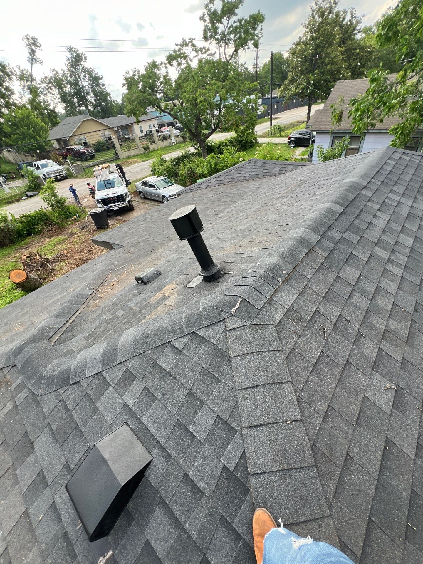 Residential Roofing Repair using Owen's Corning Duration (Lifetime) Shingles by Roof Repair Company