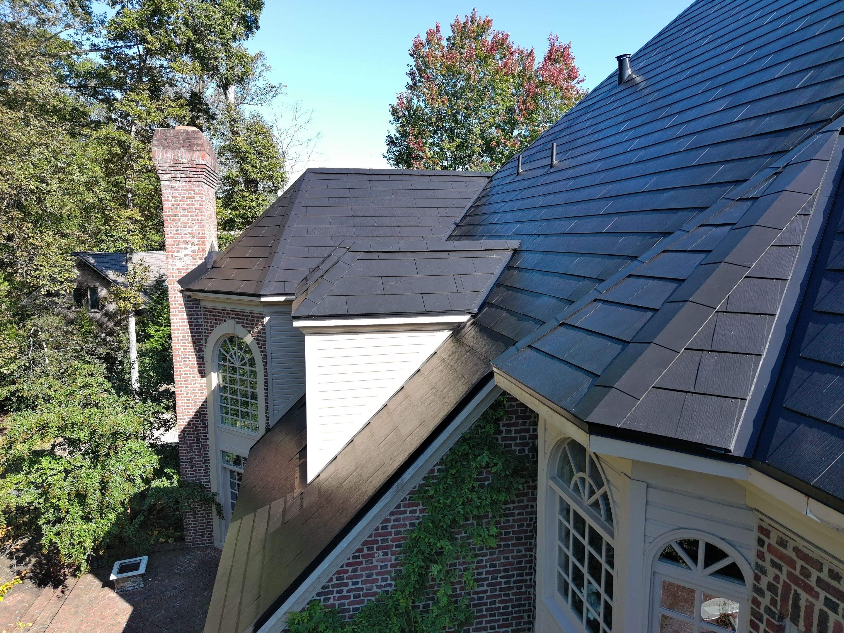 Extravagant Tesla Solar Roof in Maryland by American Home Contractors