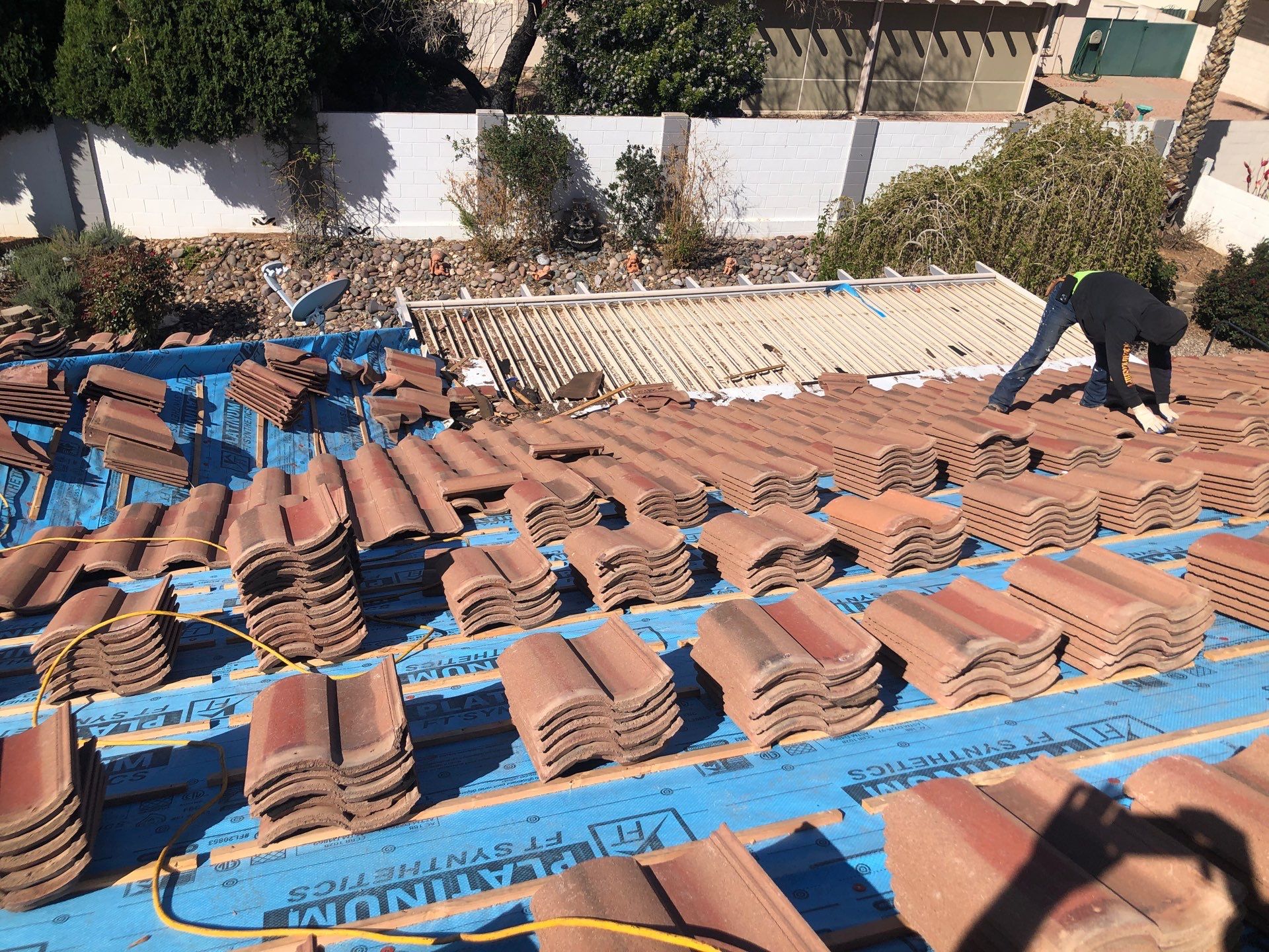 Teracotta Concrete Tile by Reimagine Roofing