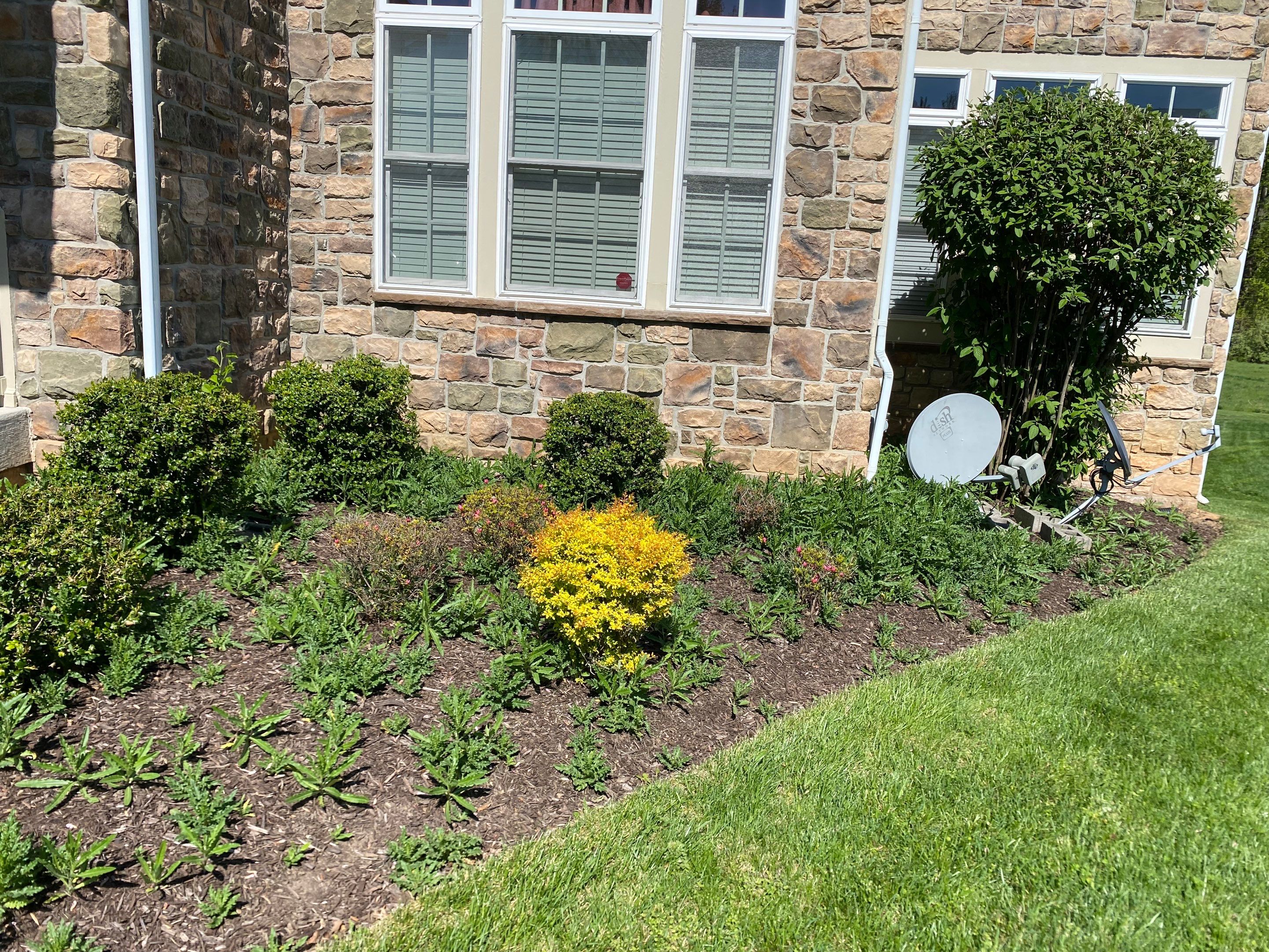 Landscape Cleanup & Mulch  by The Smet Companies, LLC
