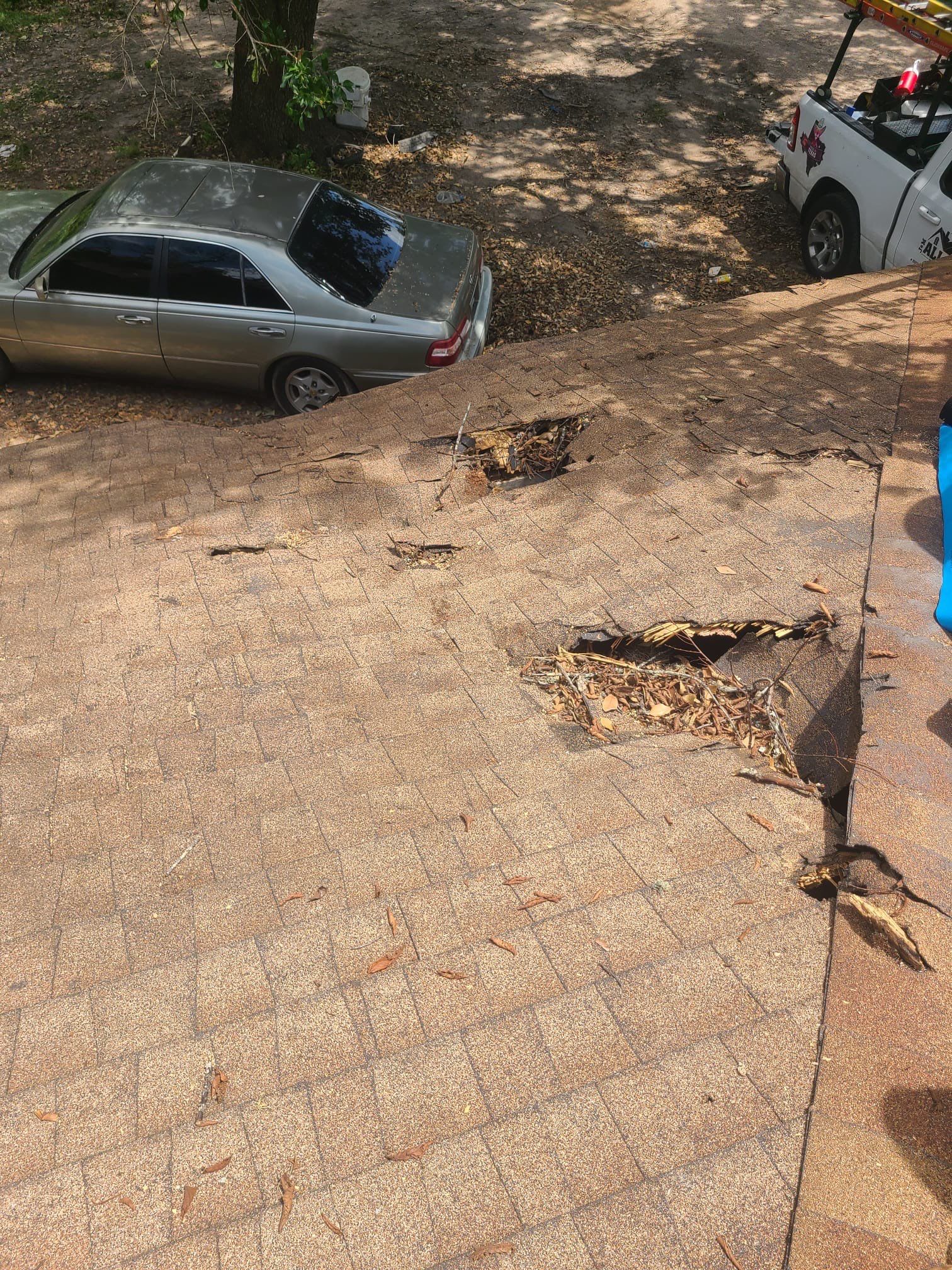 Residential Roofing Repair using tile by Roof Repair Company