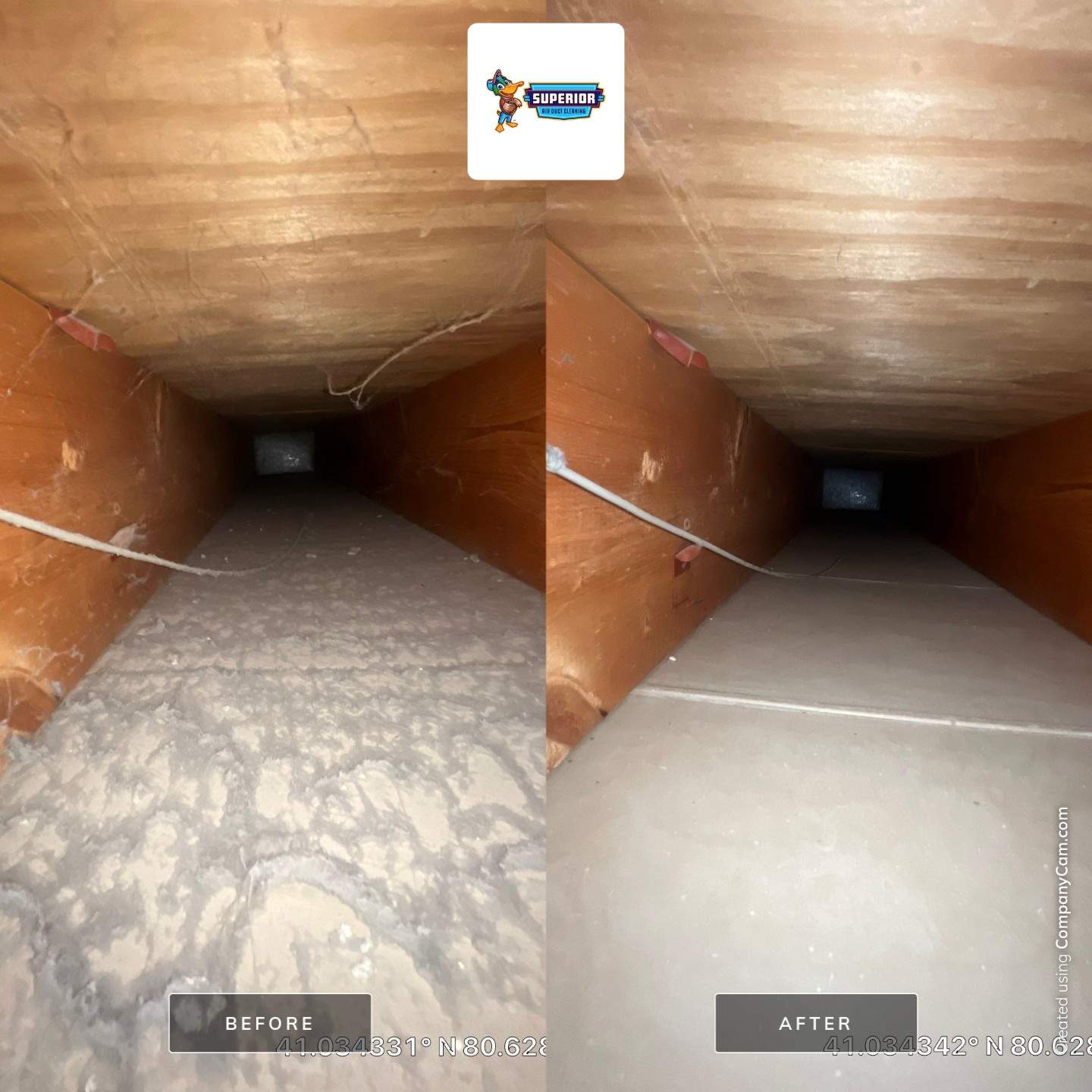 Air Duct Cleaning With a Vacuum Truck in Youngstown, OH by Superior Air Duct Cleaning
